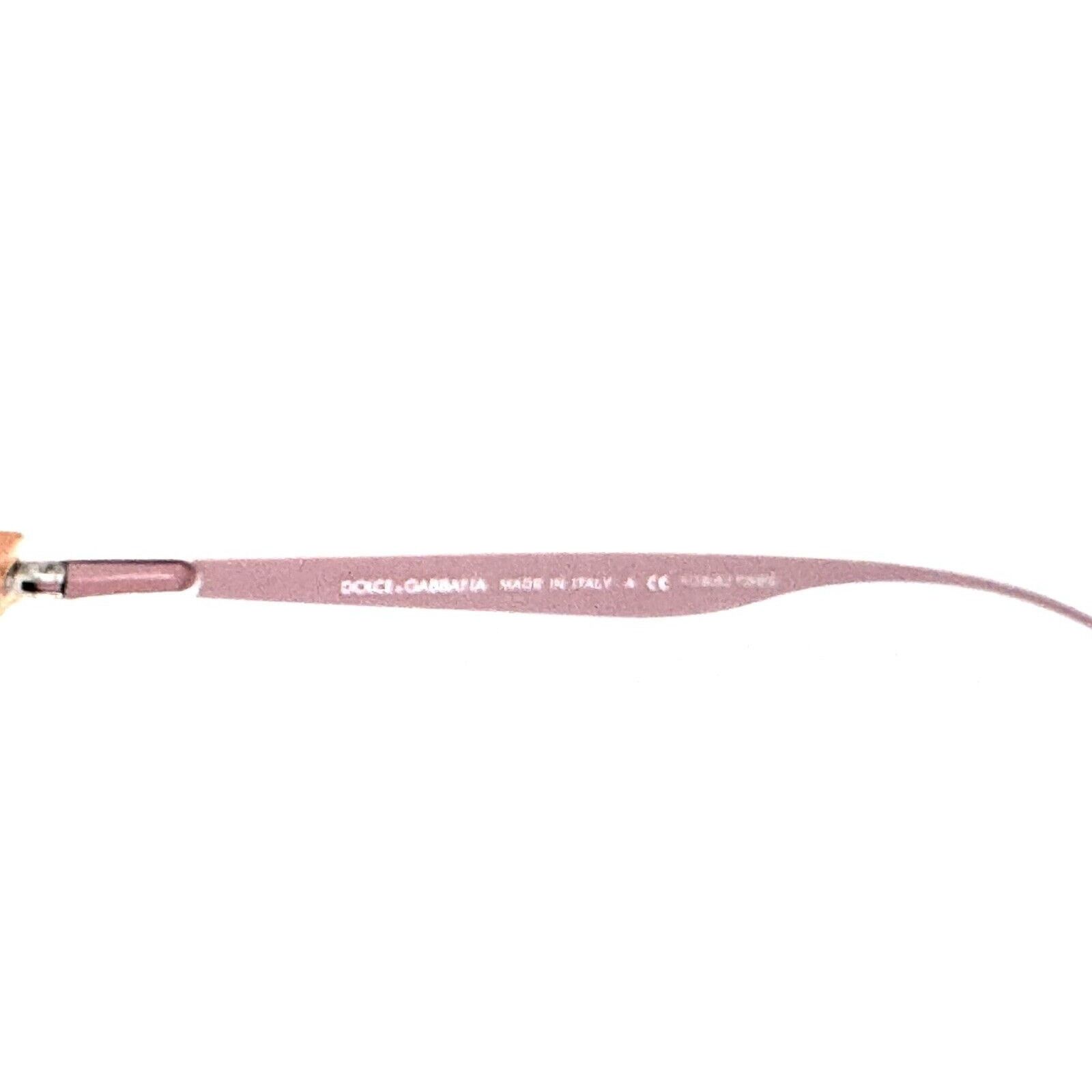 Dolce & Gabbana DOLCE & GABBANA DG 3141 2587 BLUSH PINK EYEGLASSES 53-16 Size ONE SIZE - 5 Thumbnail