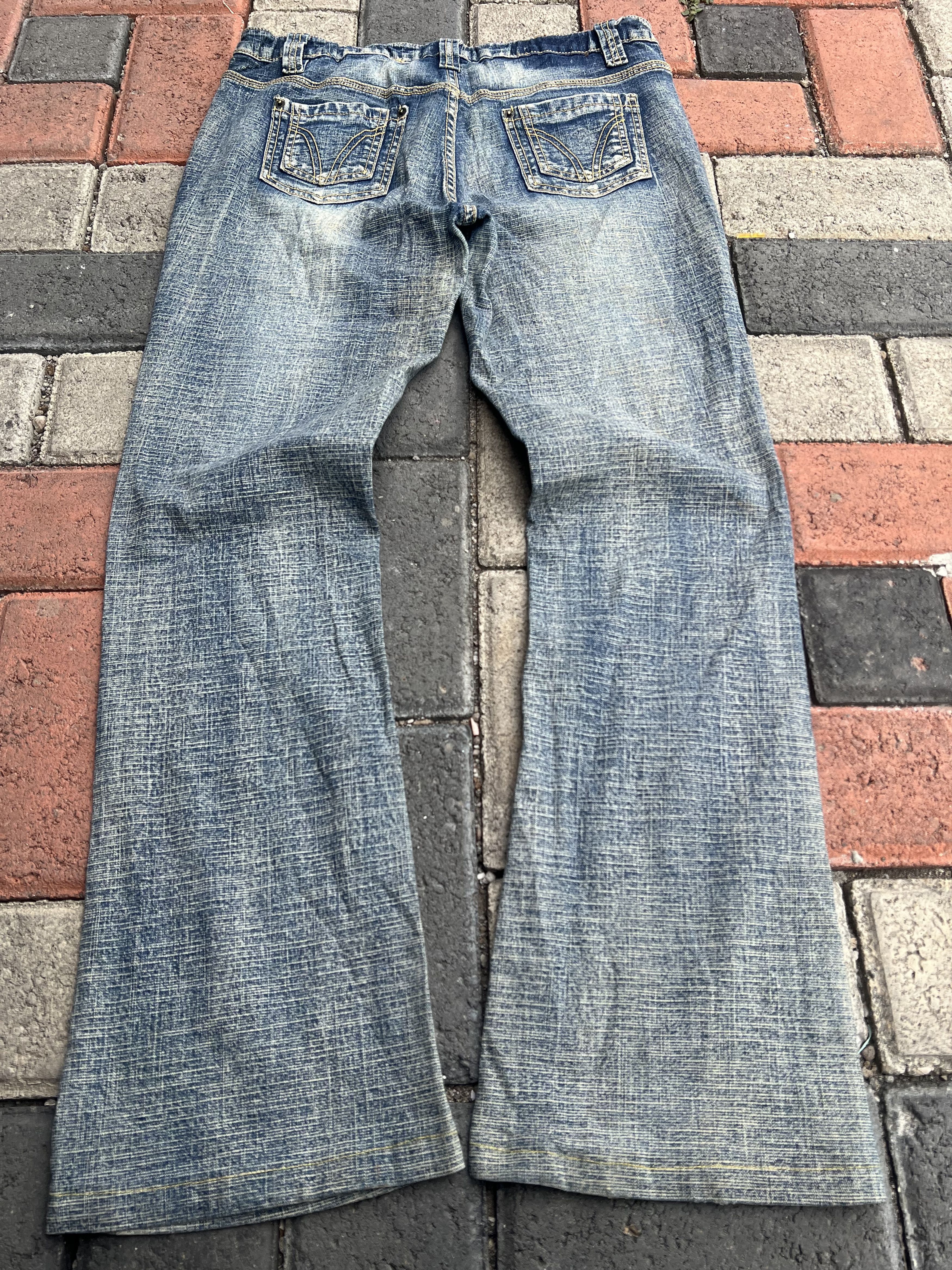 Japanese Brand 2000s Archival Hysteric Bootcut Flare Jeans y2k Lgb Ifsix Size US 31 - 2 Thumbnail