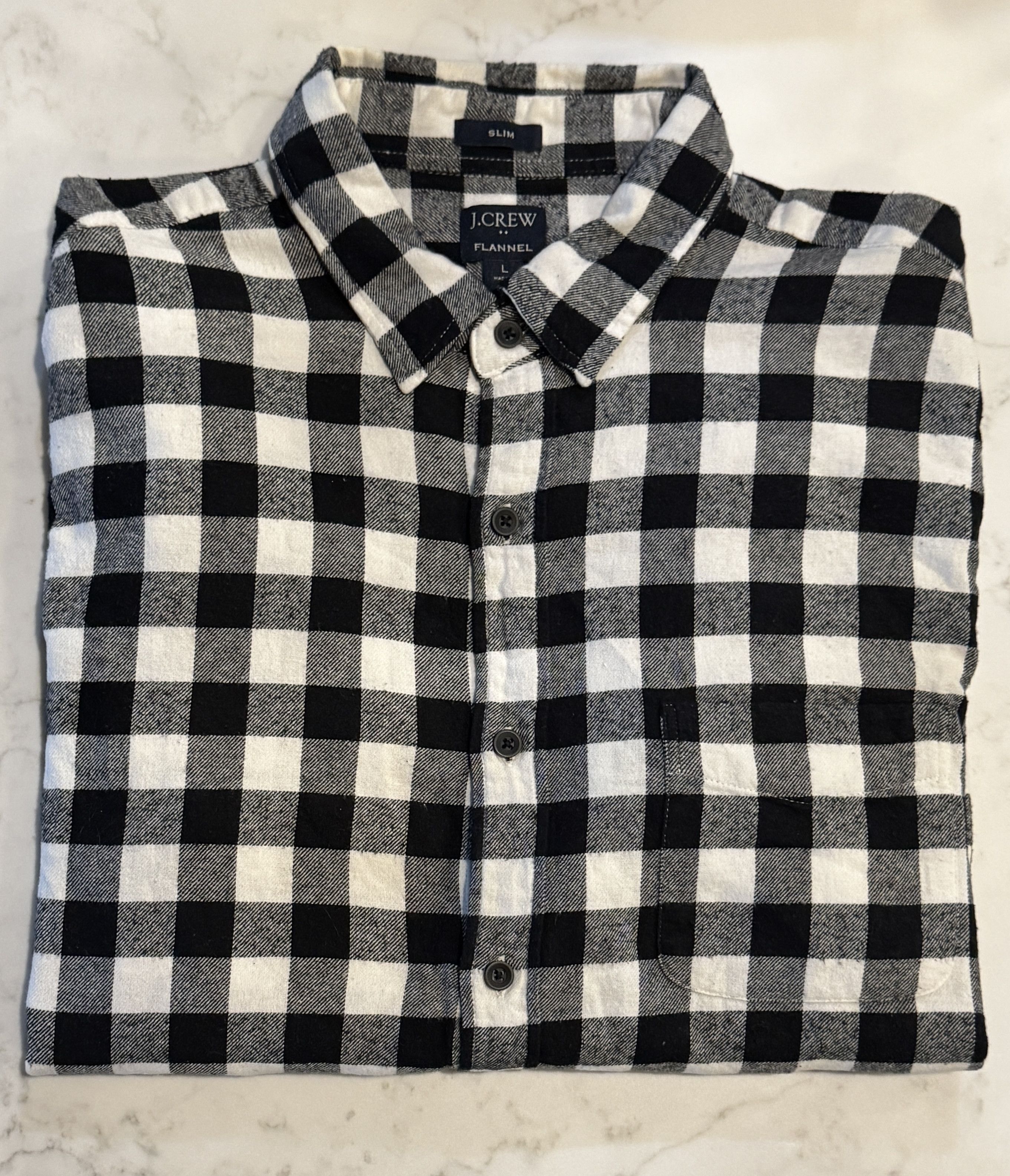 J.Crew J. Crew Flannel Size US L / EU 52-54 / 3 - 1 Preview