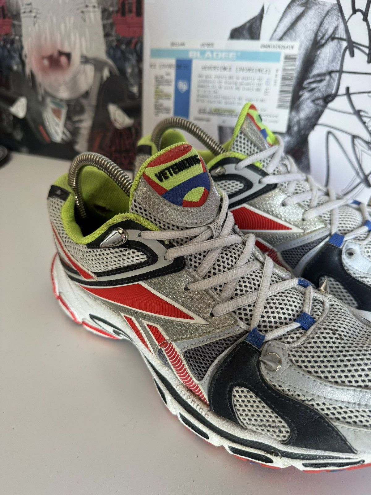 Vetements Vetements x Reebok Spike Runner 200 Sneakers Archive Luxury Size US 8.5 / EU 41-42 - 4 Thumbnail
