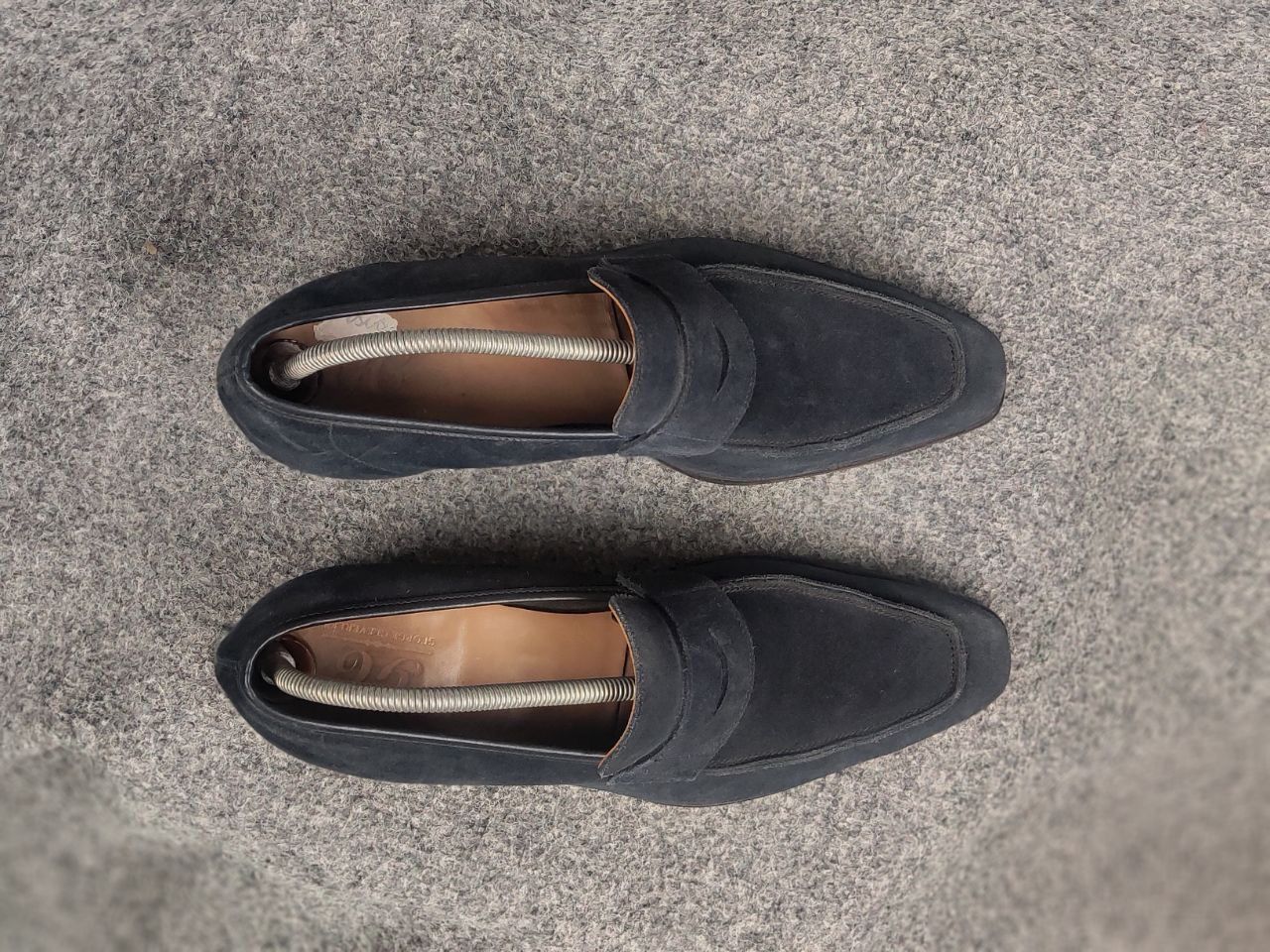 George Cleverley George Cleverley HandMad suede Leather Classic penny Loafers Size US 11 / EU 44 - 3 Thumbnail