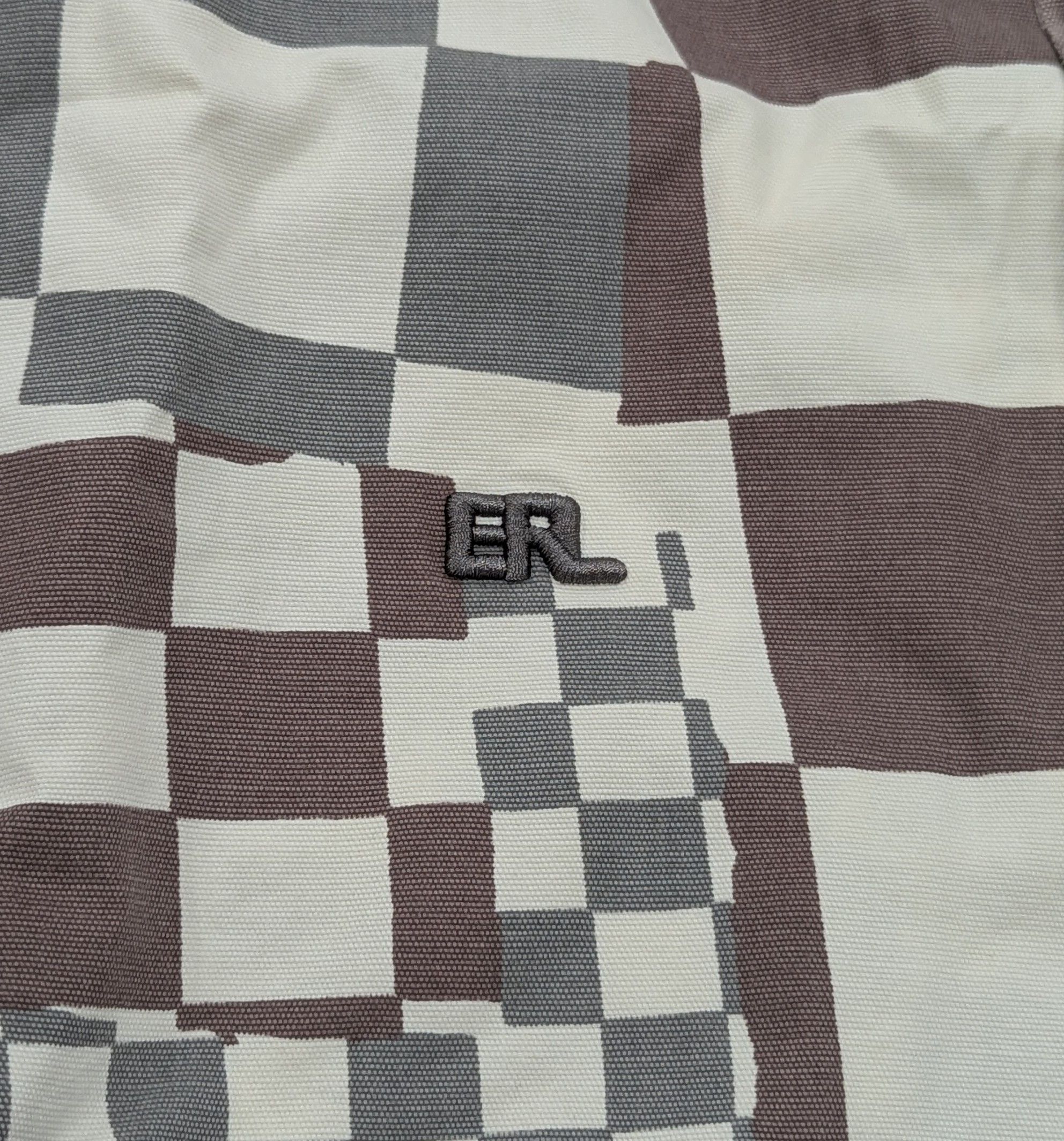 ERL ERL Checkered Cotton Canvas Jacket Multi Large Size US L / EU 52-54 / 3 - 4 Thumbnail