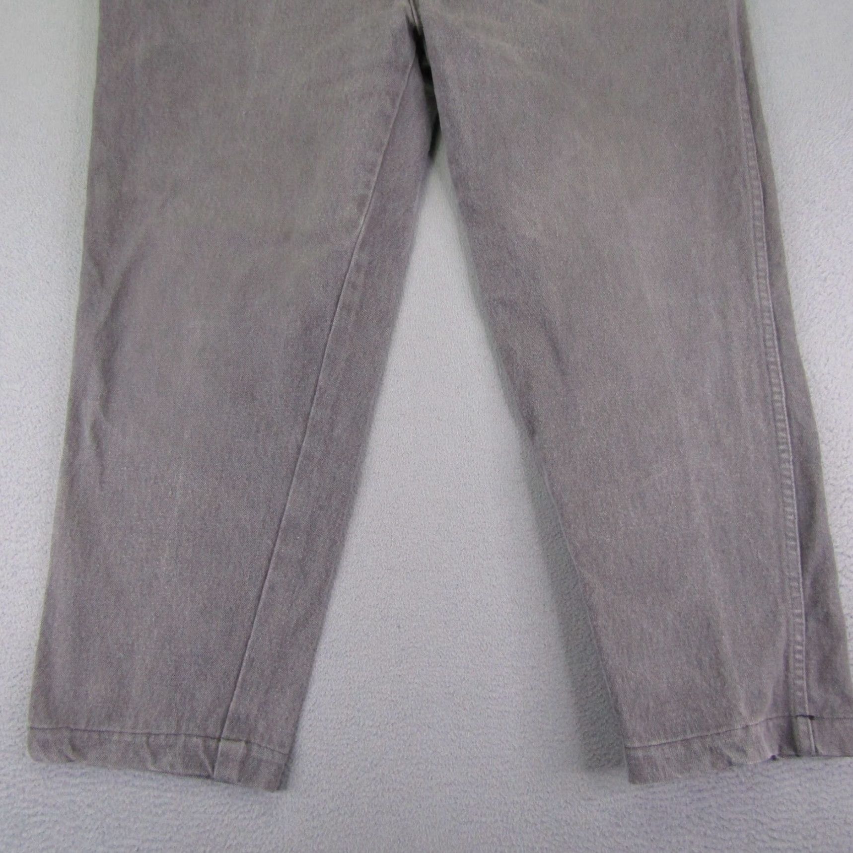 Levi's VINTAGE Levis Jeans Men 42 Hemmed Gray Denim 557 Cowboys Western Rodeo Mens Size US 39 - 3 Thumbnail