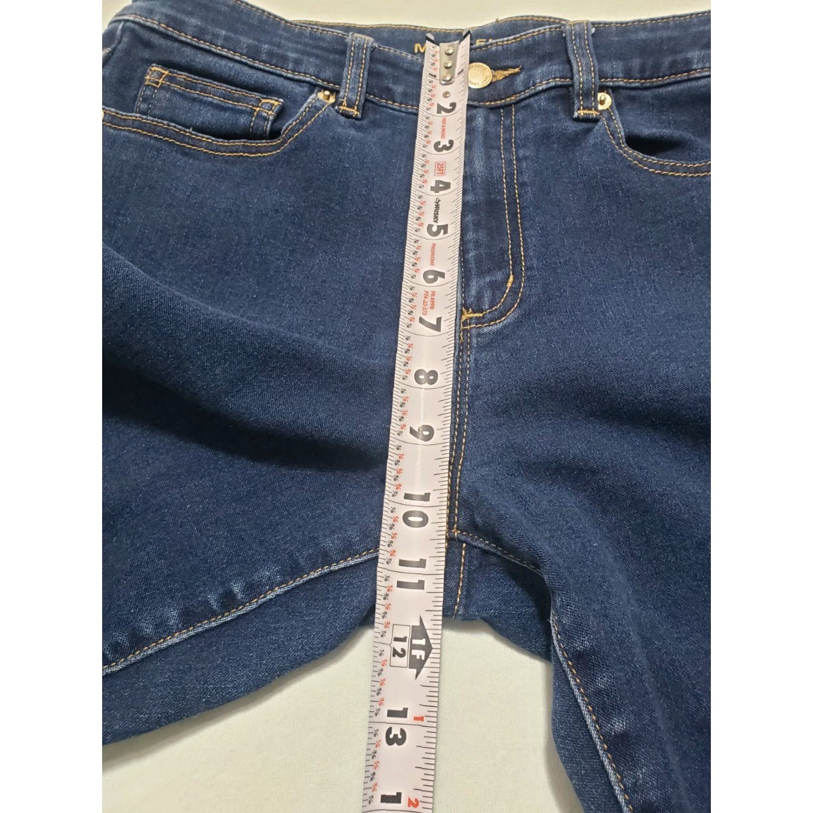 Michael Kors Michael Kors Dillon Relaxed Jeans Womens Size 6 Blue 31×29 Stretch Denim 5-Pocket Design Sheer? Size 28" / US 6 / IT 42 - 5 Thumbnail