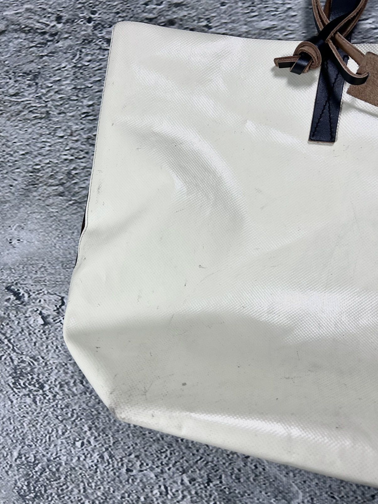 Marni Marni bag with leather handles beige Size ONE SIZE - 4 Thumbnail