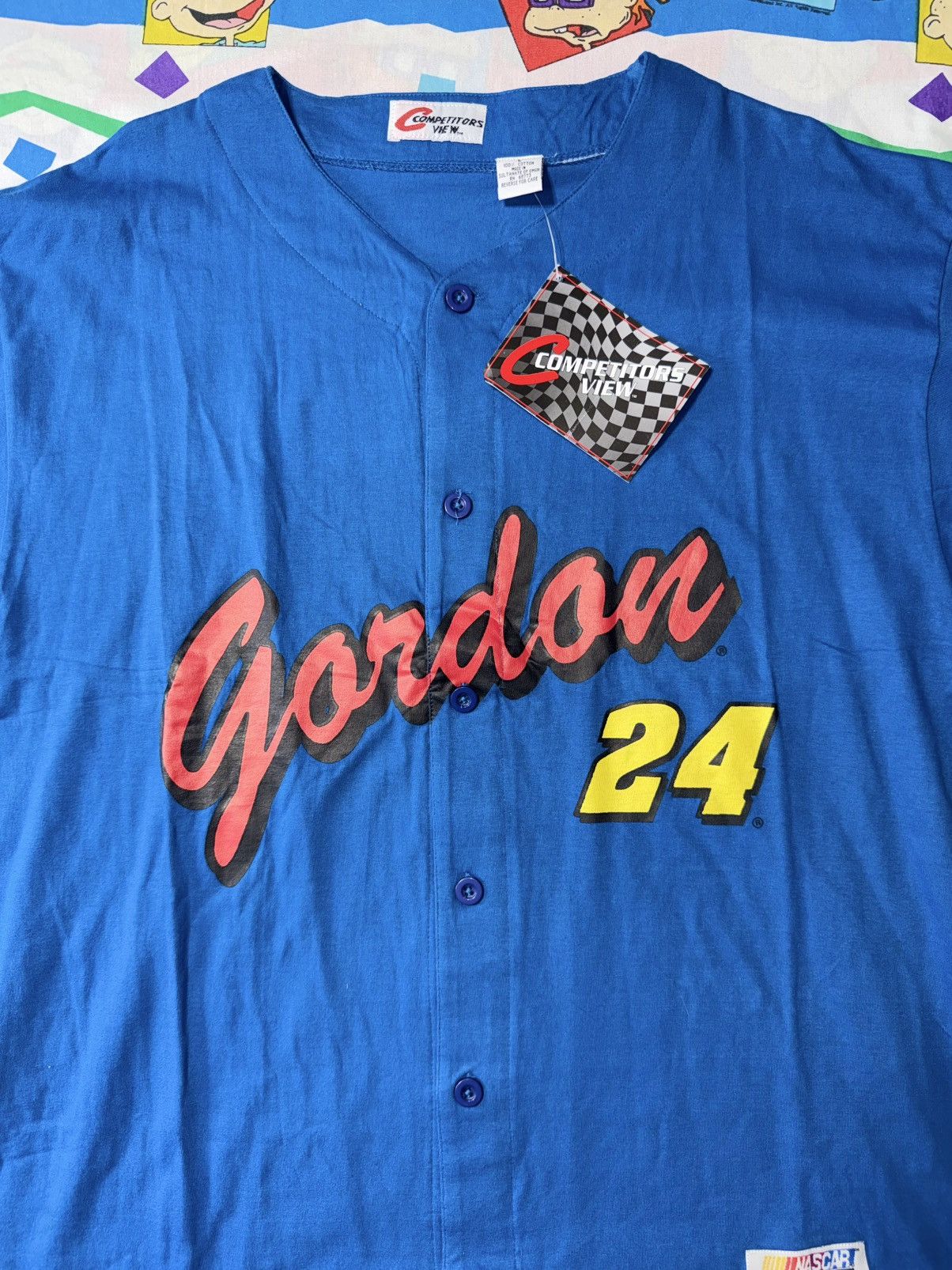 Other Vintage Competitors View NASCAR Jeff Gordon Racing Jersey Size US L / EU 52-54 / 3 - 2 Thumbnail