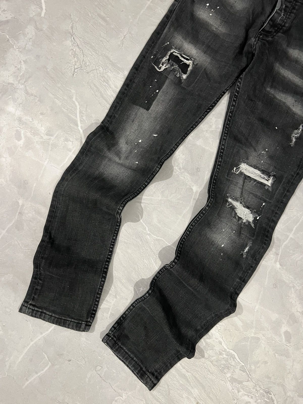 Japanese Brand Heavy Archive Dark Skinny / Hysteric Glamour Style / Grunge Size US 32 / EU 48 - 3 Thumbnail