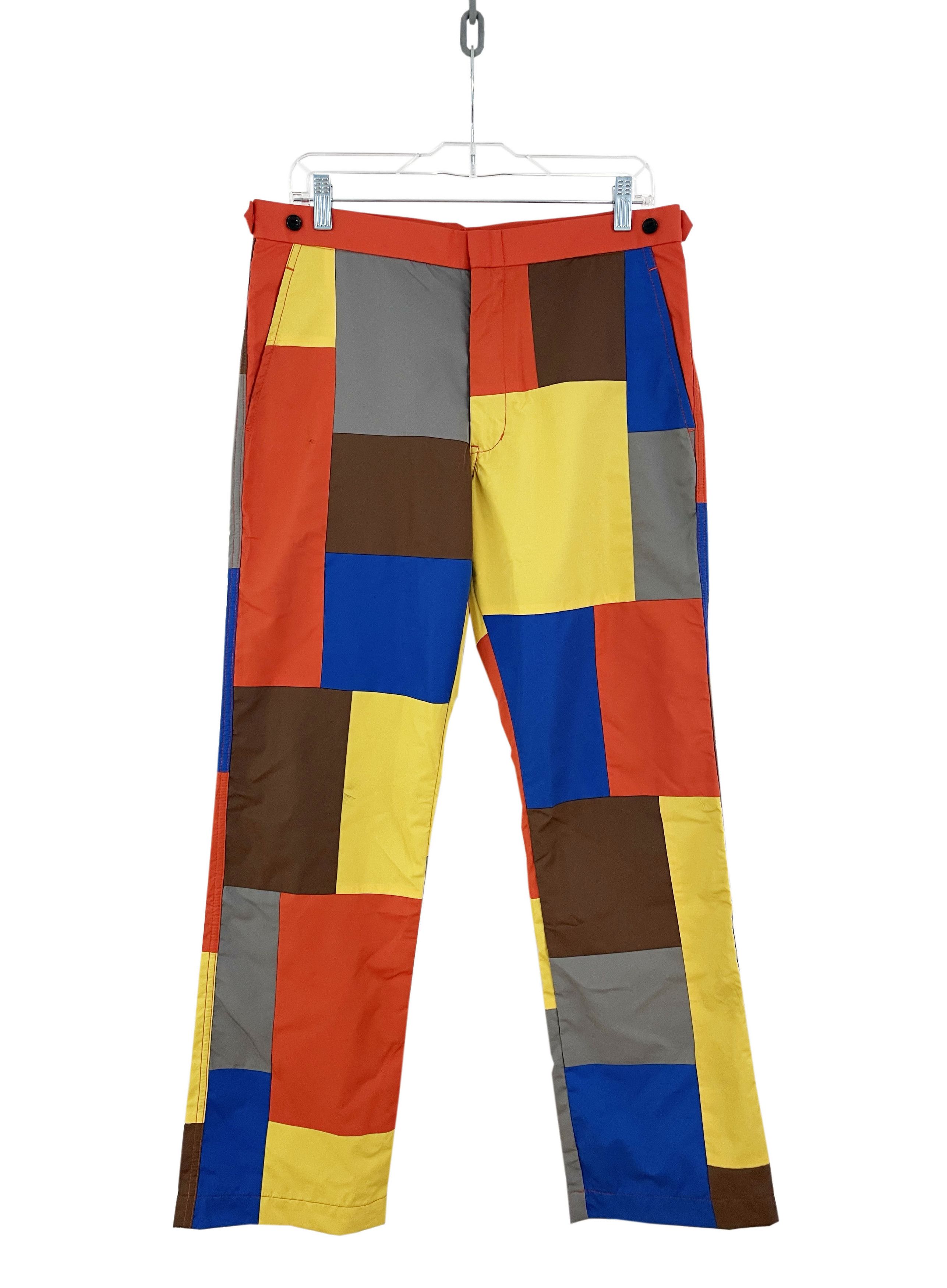 Comme des Garcons Homme Plus 2005 Patchwork Pants Size US 32 / EU 48 - 1 Thumbnail