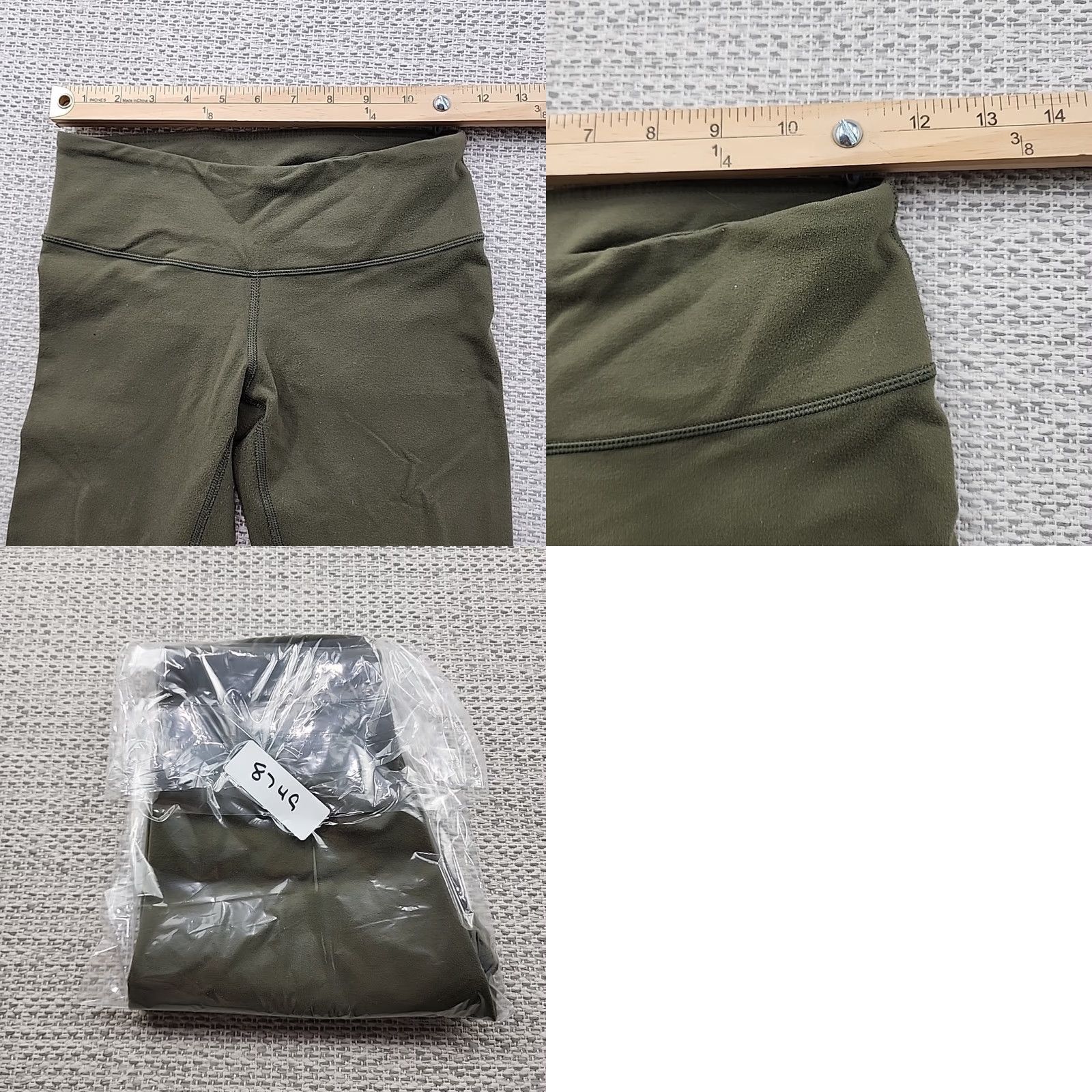 Lululemon VINTAGE Lululemon Align Crop Leggings Women Size 4 Green 20 in Inseam Size 27" / US 4 / IT 40 - 8 Thumbnail