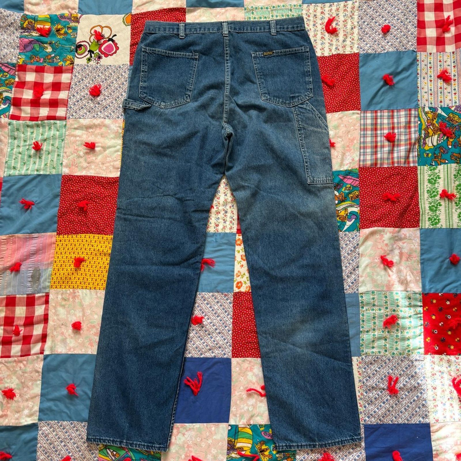 Oshkosh × Vintage True vintage 60s 70s oshkosh mens classic blue jeans 34x32.5 Size US 34 / EU 50 - 5 Thumbnail