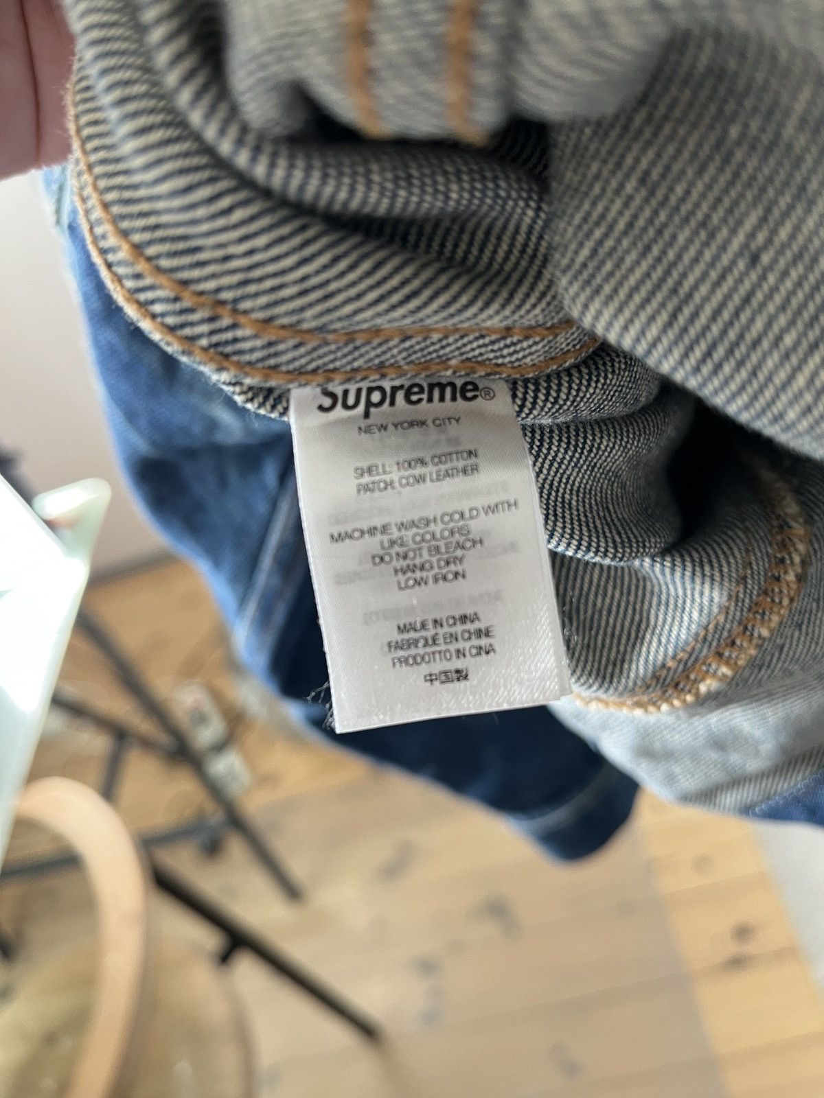 Supreme Supreme Shibori Denim Trucker Jacket Size US M / EU 48-50 / 2 - 6 Thumbnail