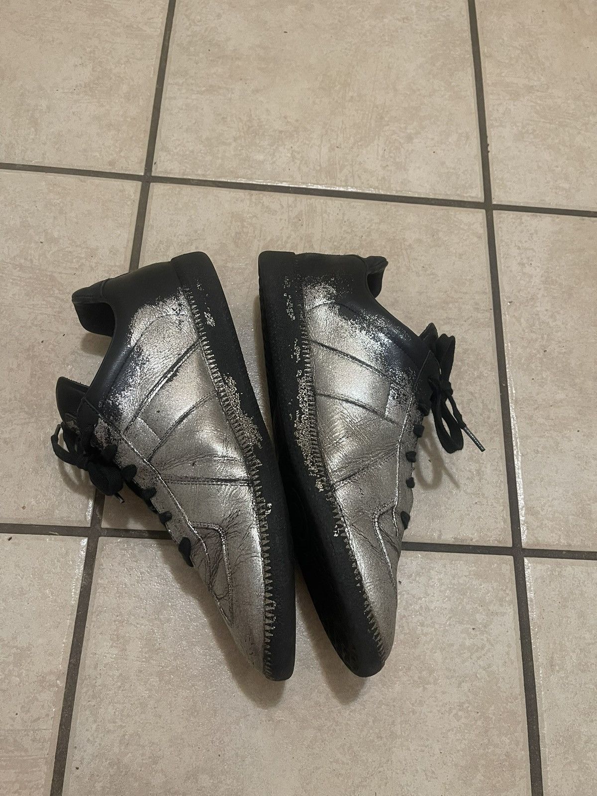 Maison Margiela Maison Margiela Glitter Replica GAT Size 44 Made in Italy Size US 11 / EU 44 - 3 Thumbnail