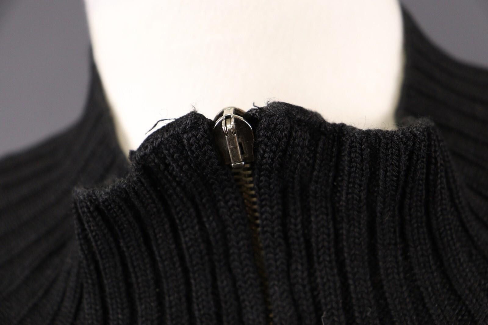 Kenzo Kenzo Homme Black Vintage Merino Wool Sweater Size M Size M / US 6-8 / IT 42-44 - 5 Thumbnail