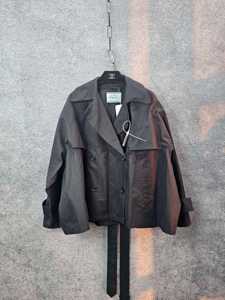 Prada Black Casual Jacket by Prada Size US XL / EU 56 / 4 - 1 Thumbnail