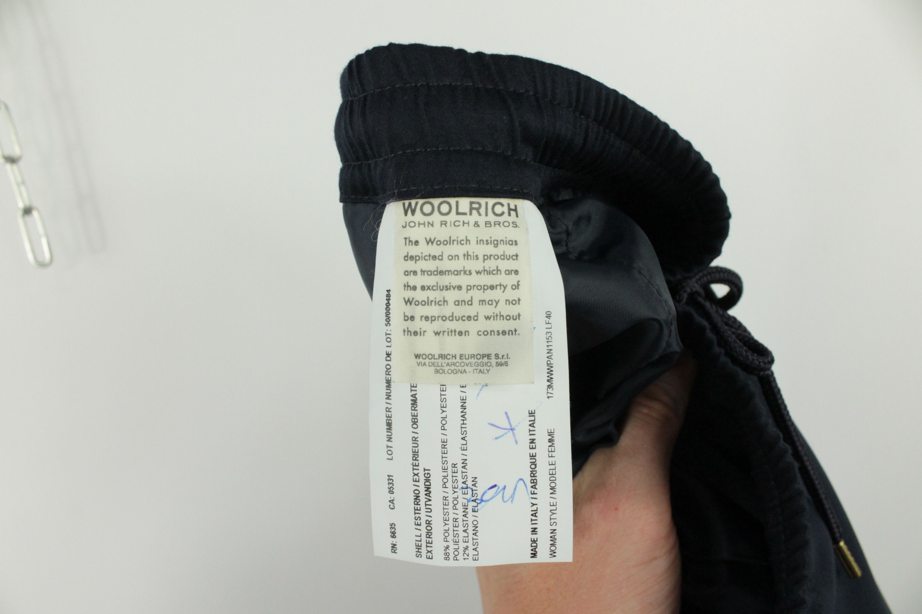 Designer × Woolrich Woolen Mills Woolrich Casual Formal Navy Stretch Women's Pants Size 30" / US 8 / IT 44 - 10 Thumbnail