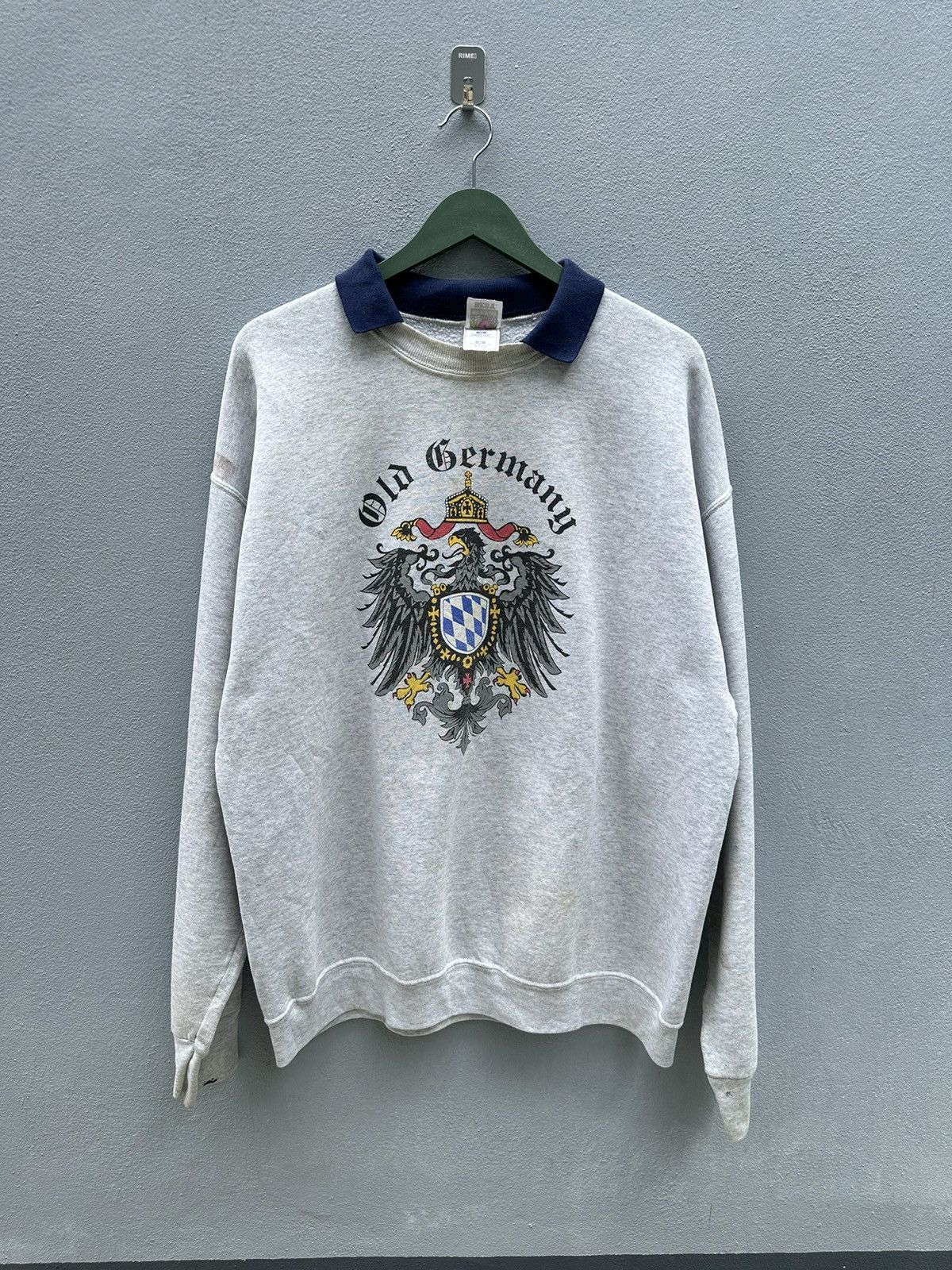 Vintage Vintage Miltary Old Germany RARE Sweatshirt A158 Size US L / EU 52-54 / 3 - 1 Thumbnail
