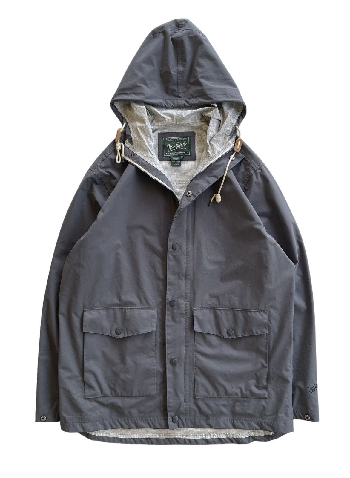 Woolrich Woolen Mills Woolrich WaterProof Hoodie Jacket Size US L / EU 52-54 / 3 - 2 Thumbnail