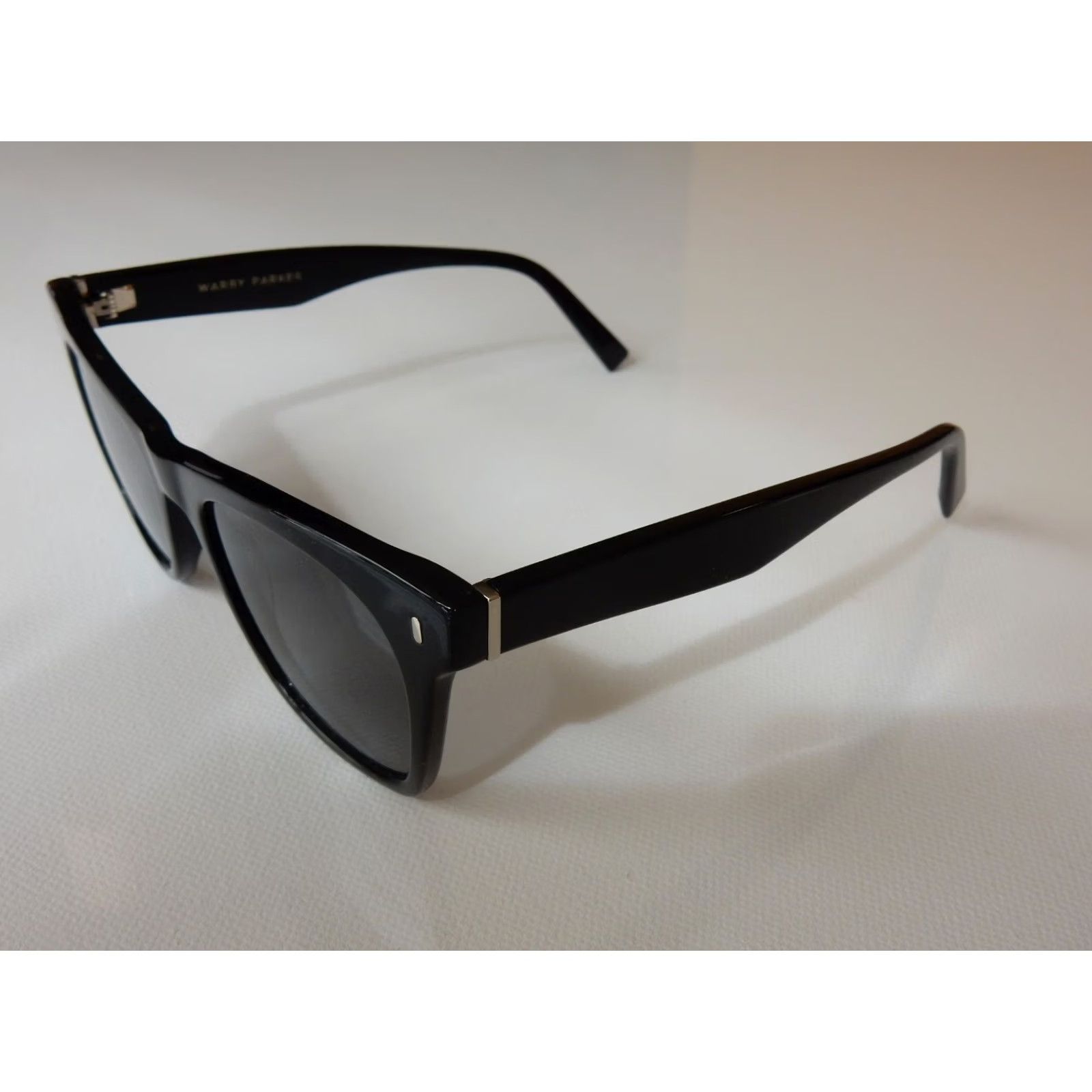 Parker VINTAGE Warby Parker Sunglasses FRAMES ONLY 52[]20 145 Hunt W 100 Men Black Sunglasses Mens Frames Only Focus 52 20 145 Warby Parker Size ONE SIZE - 3 Thumbnail