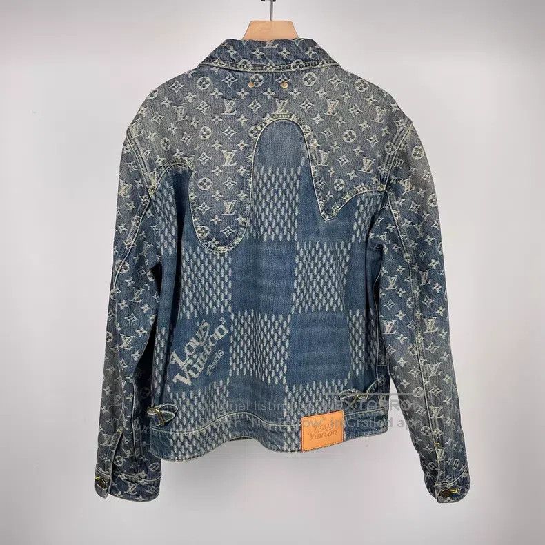Louis Vuitton Louis Vuitton Nigo blue denim jacket Size US S / EU 44-46 / 1 - 2 Thumbnail