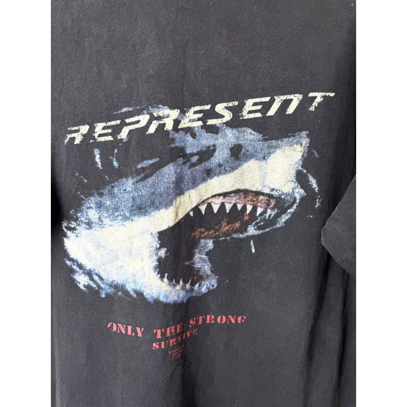 Represent Clo. Represent Co Shark Print T Shirt Streetwear Size US S / EU 44-46 / 1 - 2 Thumbnail