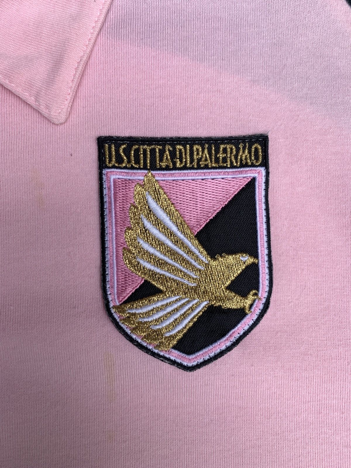 Lotto Sport 2000s Lotto FC Palermo Serie A Multicolor Polo Shirt Size US L / EU 52-54 / 3 - 2 Thumbnail
