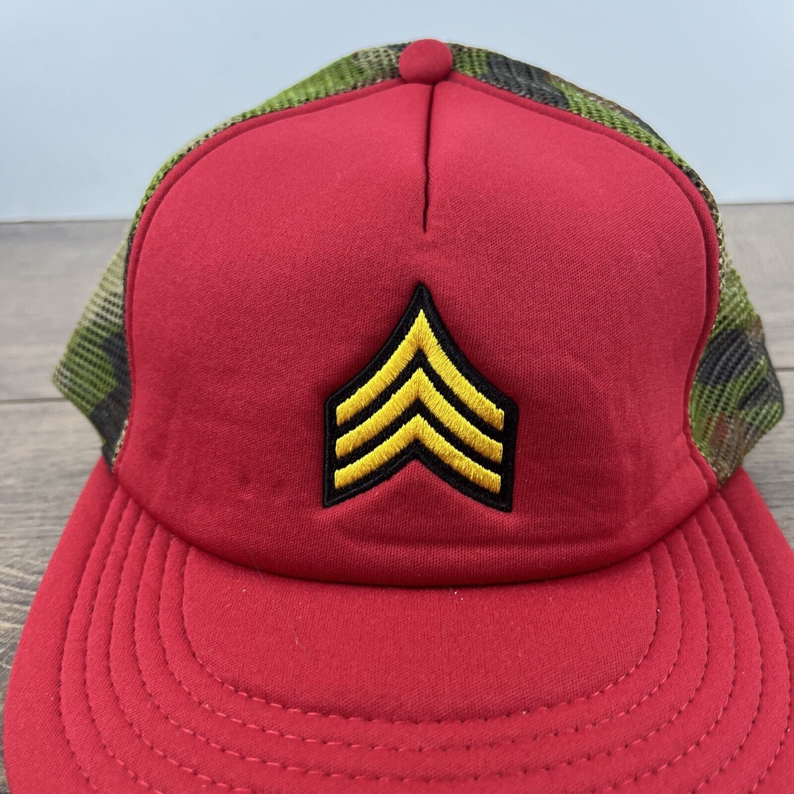 Other Arrow Red Hat Red Cap Adjustable Hat Red Adult Fit Hat Size ONE SIZE - 7 Thumbnail