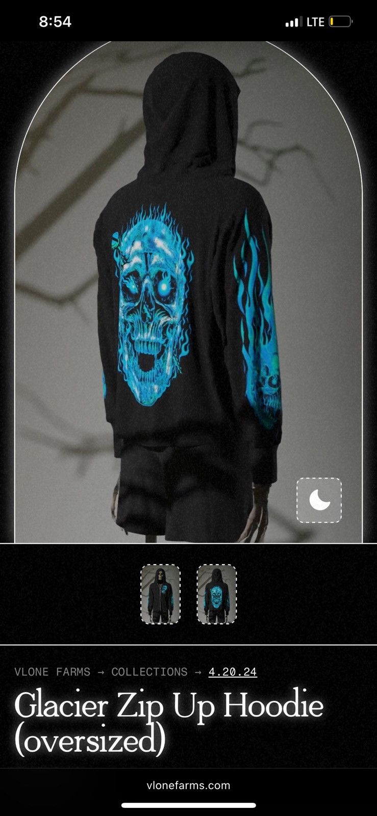 Vlone VLONE FARMS GLACIER ZIP UP Size US L / EU 52-54 / 3 - 4 Thumbnail