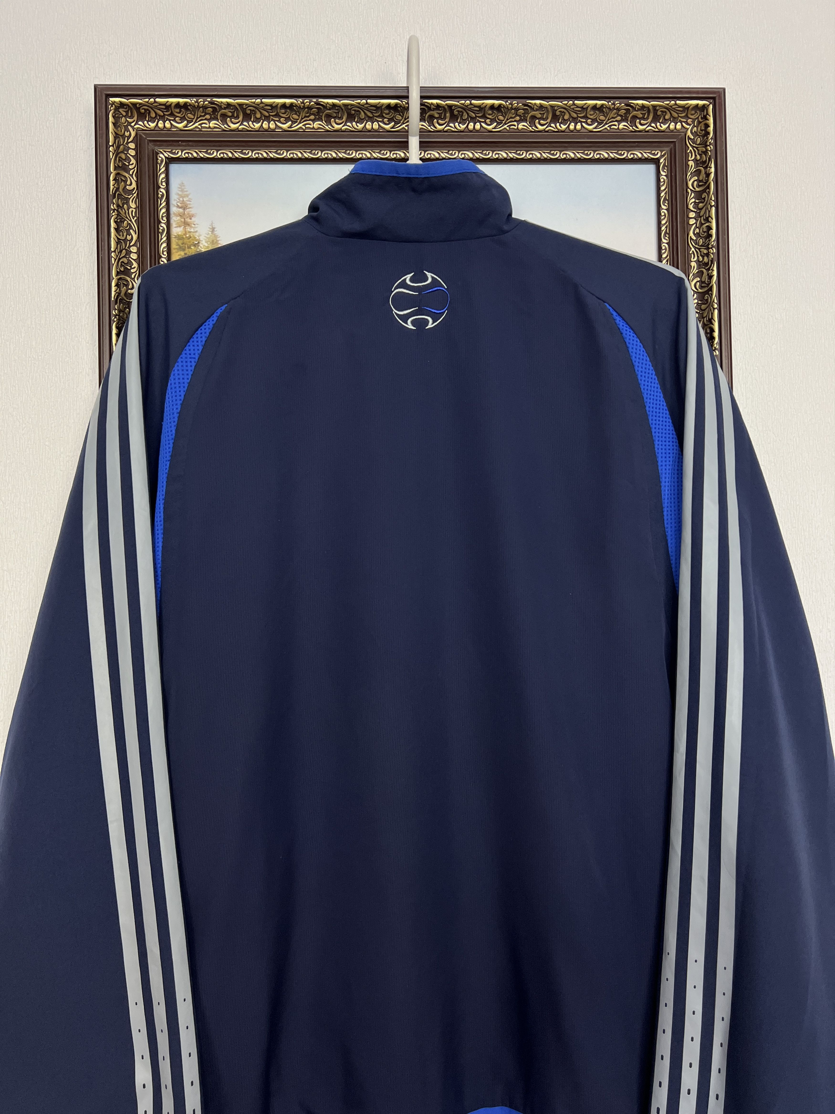 Adidas Vintage Chelsea Football Train Jacket Soccer Blue Track Top Size US M / EU 48-50 / 2 - 11 Thumbnail
