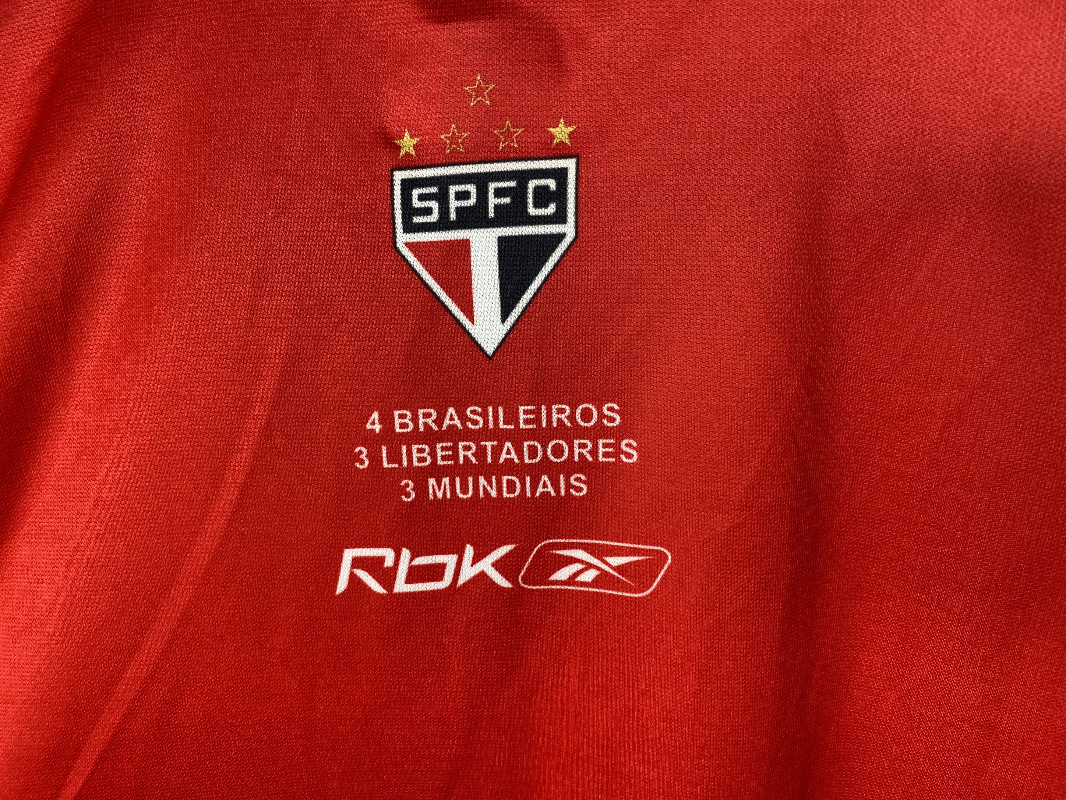 Reebok SAO PAULO SPFC 4-3-3 FOOTBALL SHIRT SOCCER JERSEY REEBOK Size US L / EU 52-54 / 3 - 3 Thumbnail