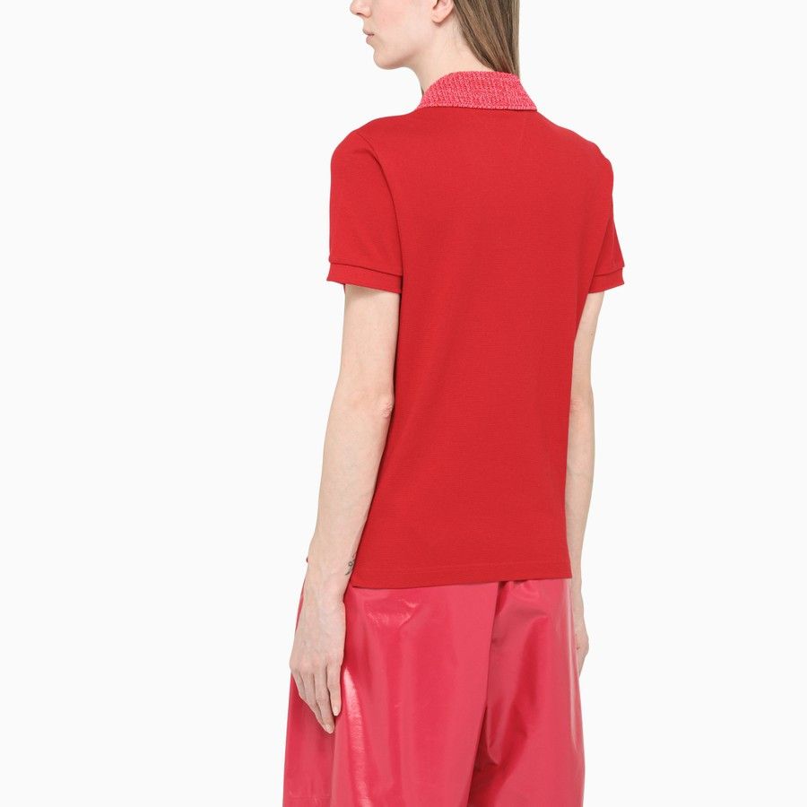Bottega Veneta o1d2blof0824 Polo Shirts in Red Size XS / US 0-2 / IT 36-38 - 4 Thumbnail