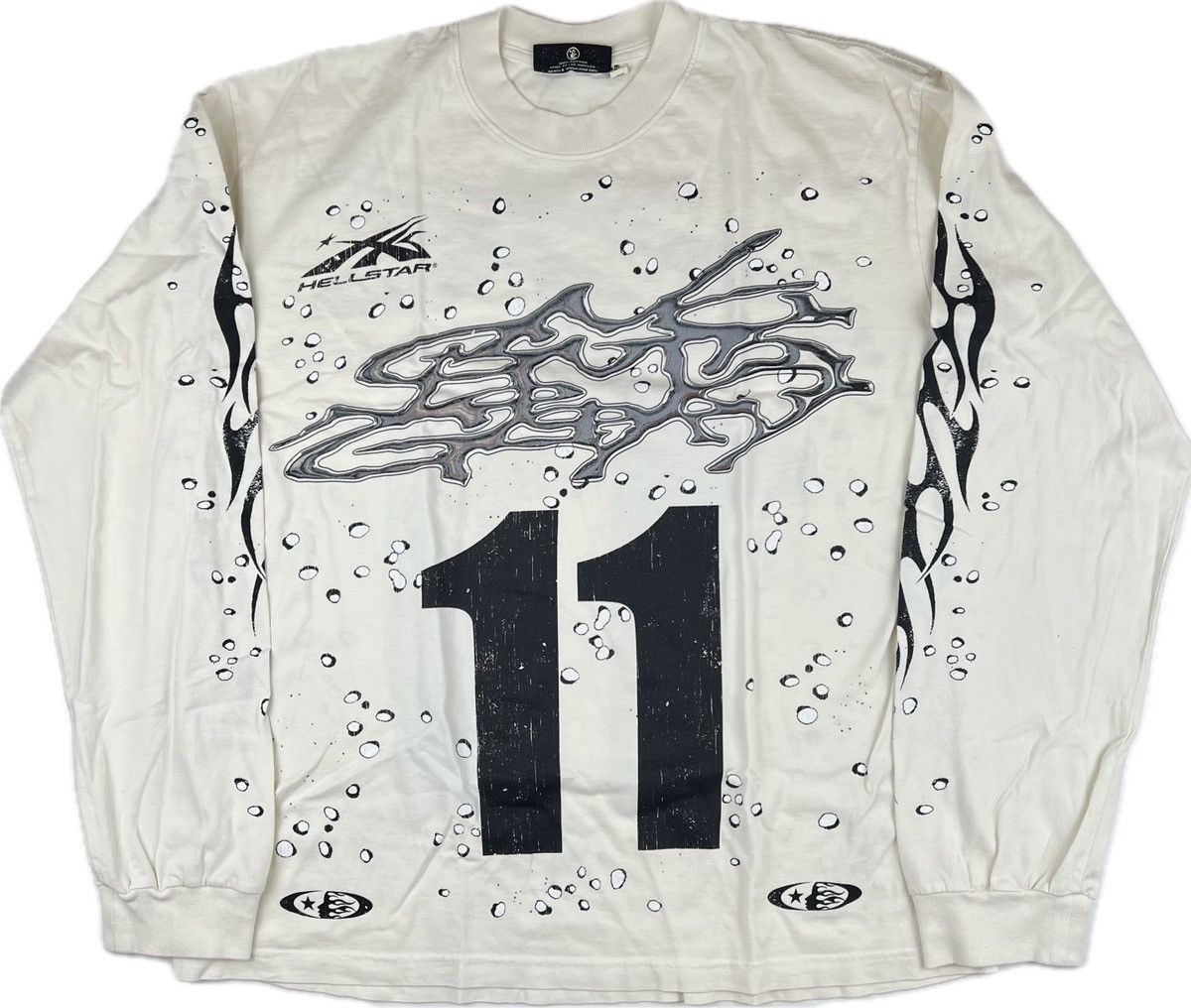 HELLSTAR Hellstar Moto Cross Long Sleeve T-shirt Size US XL / EU 56 / 4 - 1 Thumbnail