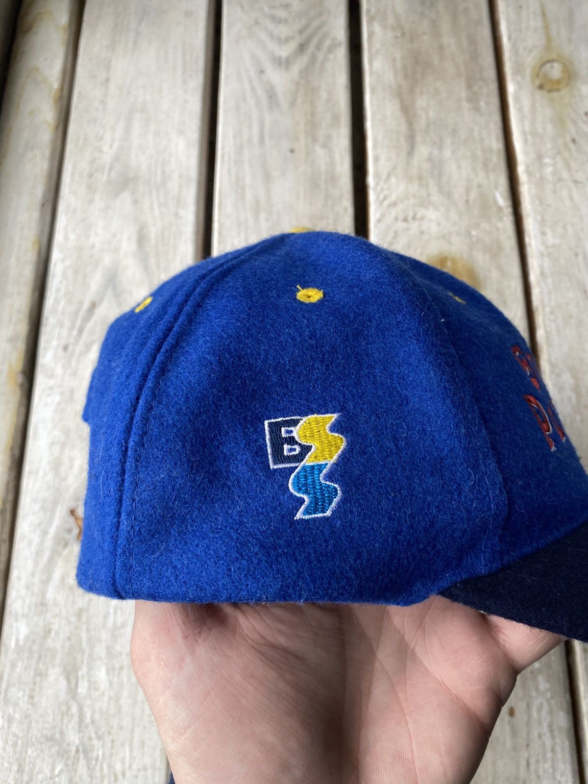 Vintage Vintage 2000s Snow Paradise Ski Team Fleece Cap Size ONE SIZE - 4 Thumbnail