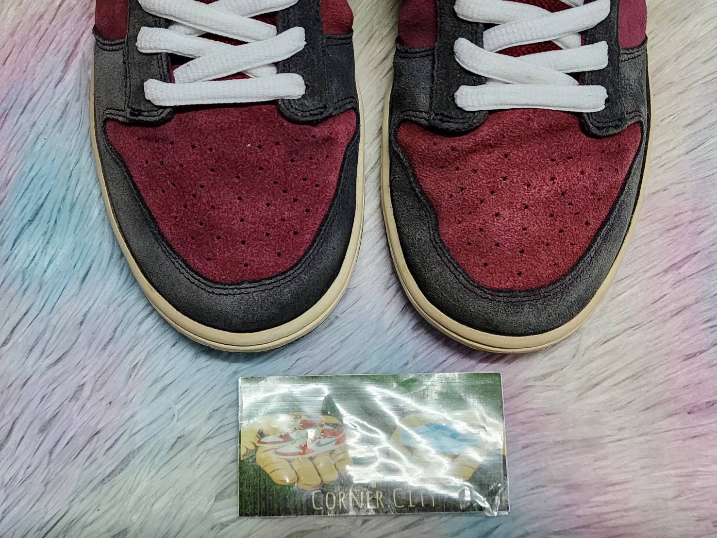 Nike Nike Sb Dunk Low Obsidian Team Red Size US 9.5 / EU 42-43 - 3 Thumbnail