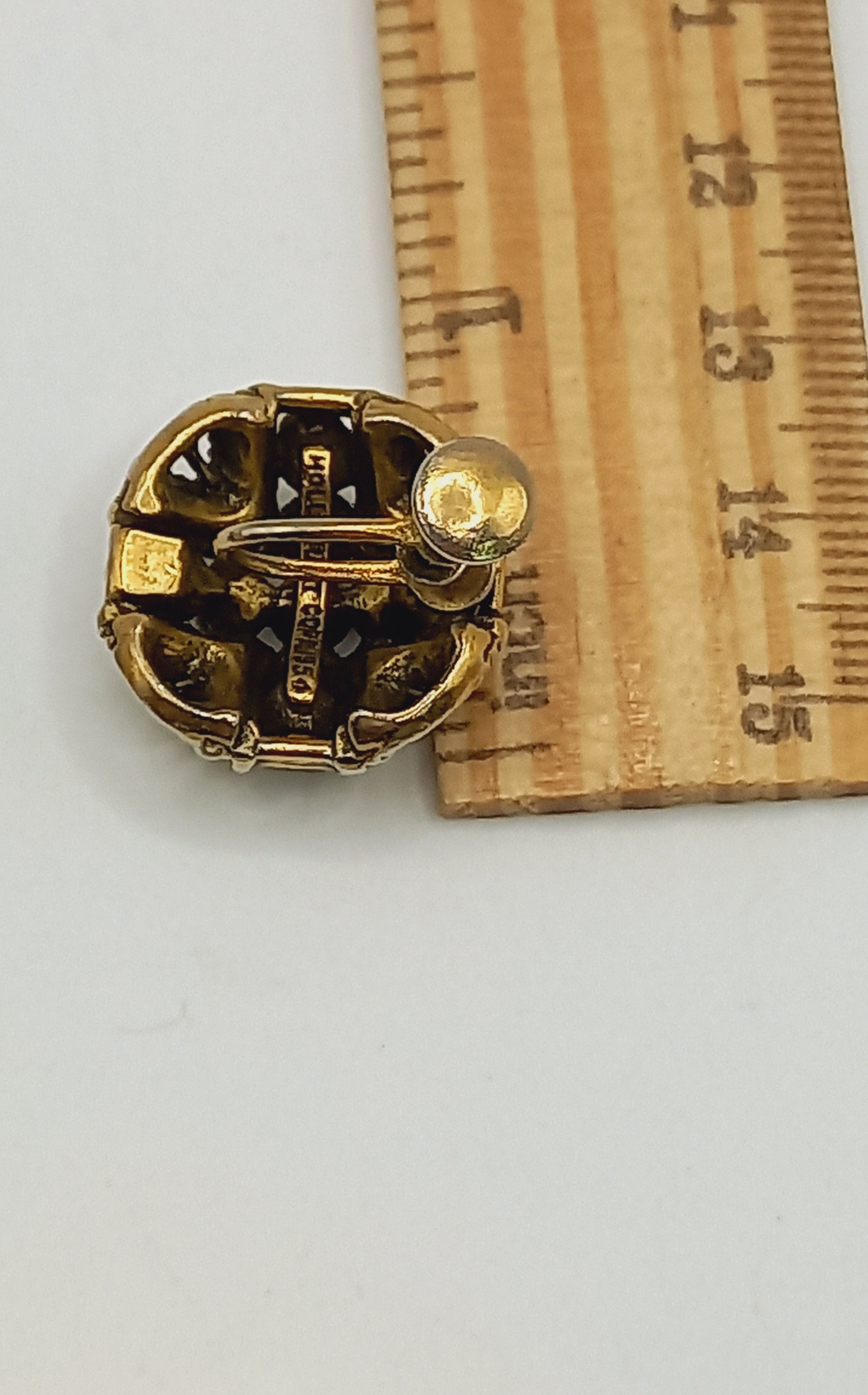 Other Vintage 1954 Hollycraft Clip On Earrings Size ONE SIZE - 9 Thumbnail