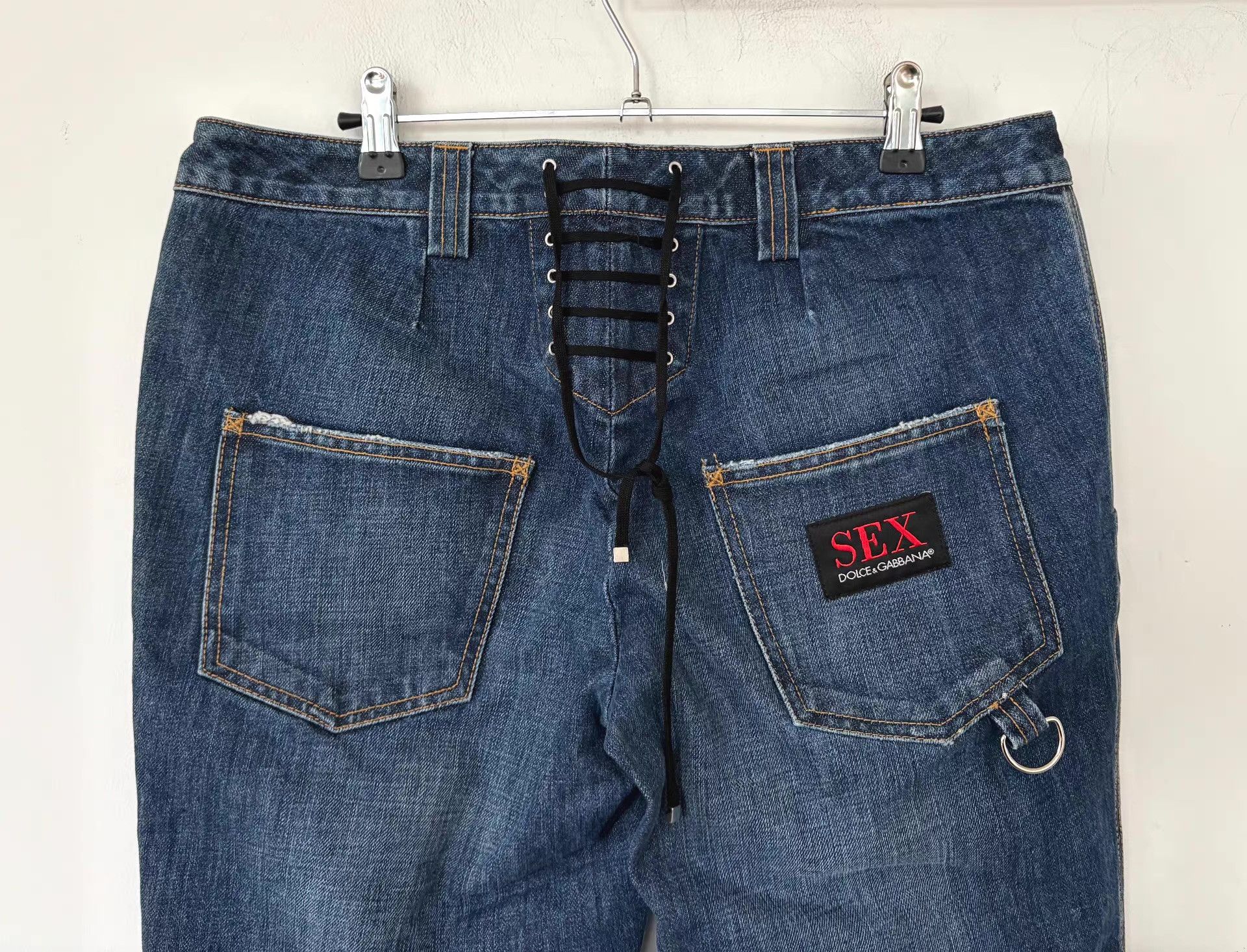 Dolce & Gabbana Dolce & Gabbana Unisex Napoleon Jeans Ｑ21 Size US 34 / EU 50 - 6 Thumbnail
