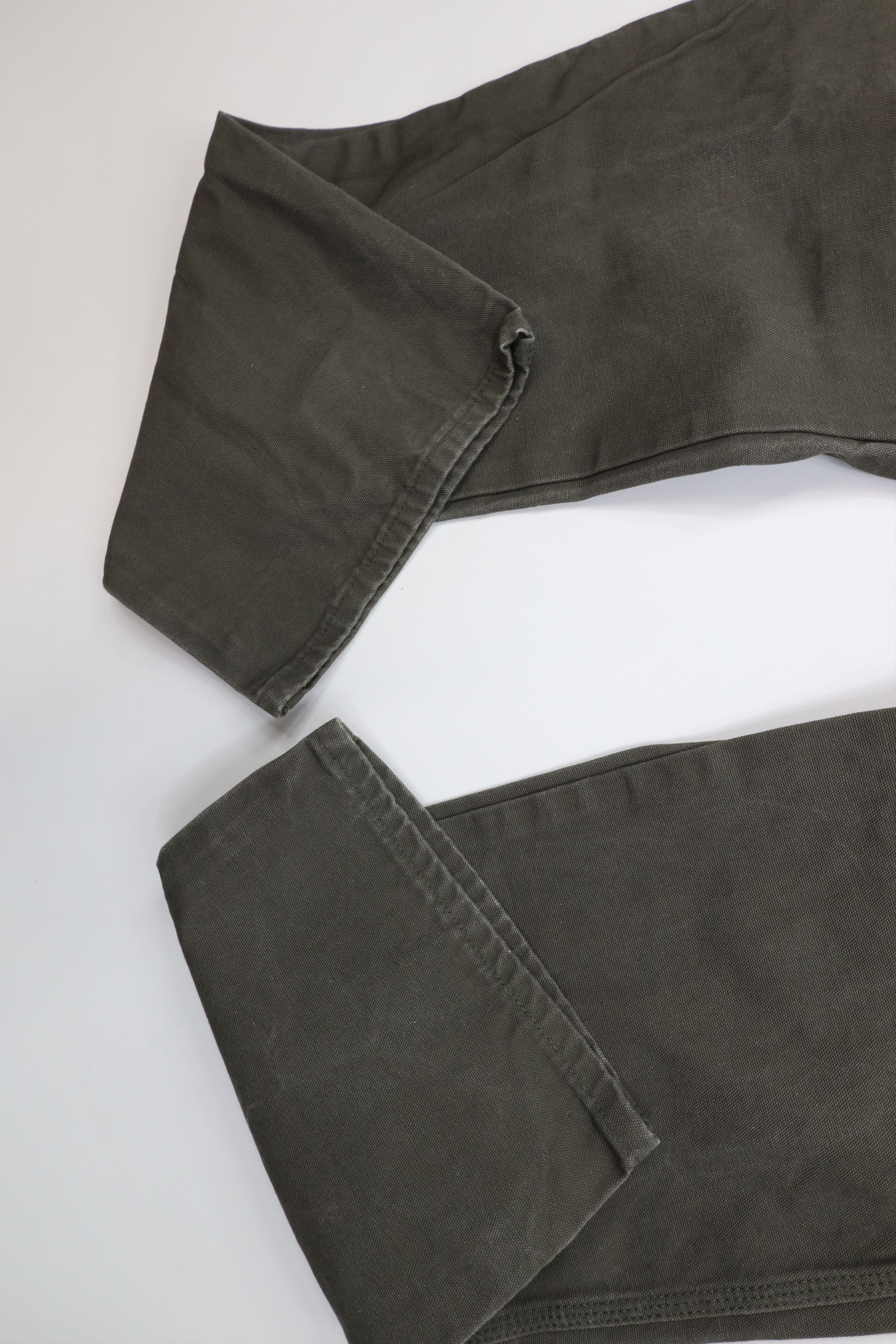 Dickies Vintage Y2K Dickies Wide Leg Canvas Dungaree Pants Green Size US 38 / EU 54 - 5 Thumbnail