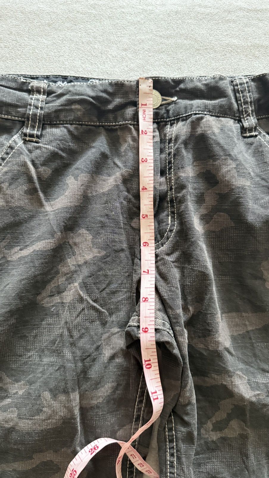 Japanese Brand Rare Ba-Tsu Studio Skull Embroidery Camo Tactical Pants Size US 28 / EU 44 - 14 Thumbnail