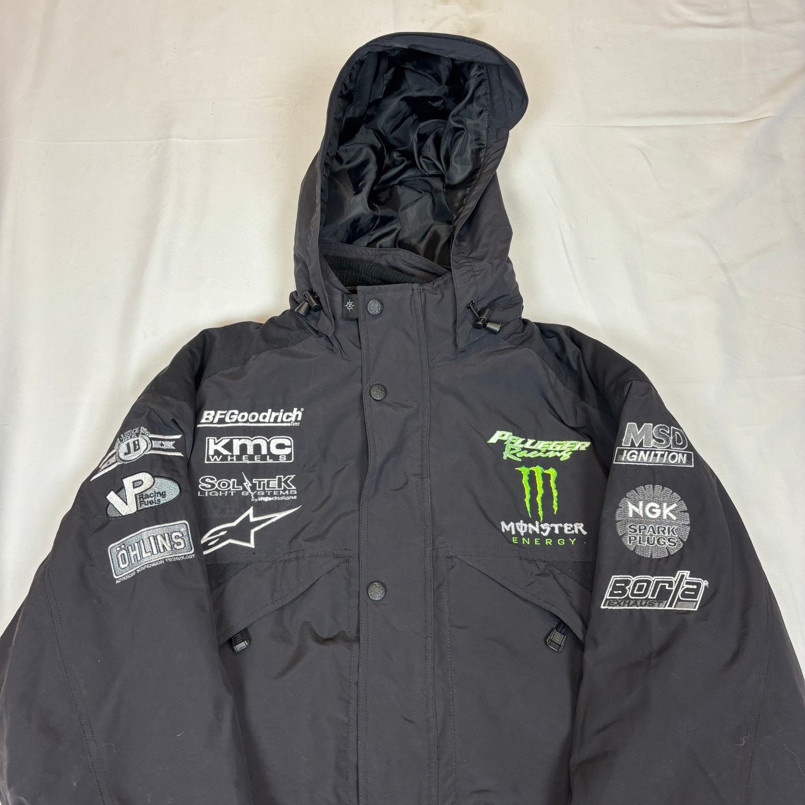 North End VTG Monster Energy Pfueger Racing Parka Large Off Road Crew Size US L / EU 52-54 / 3 - 2 Thumbnail