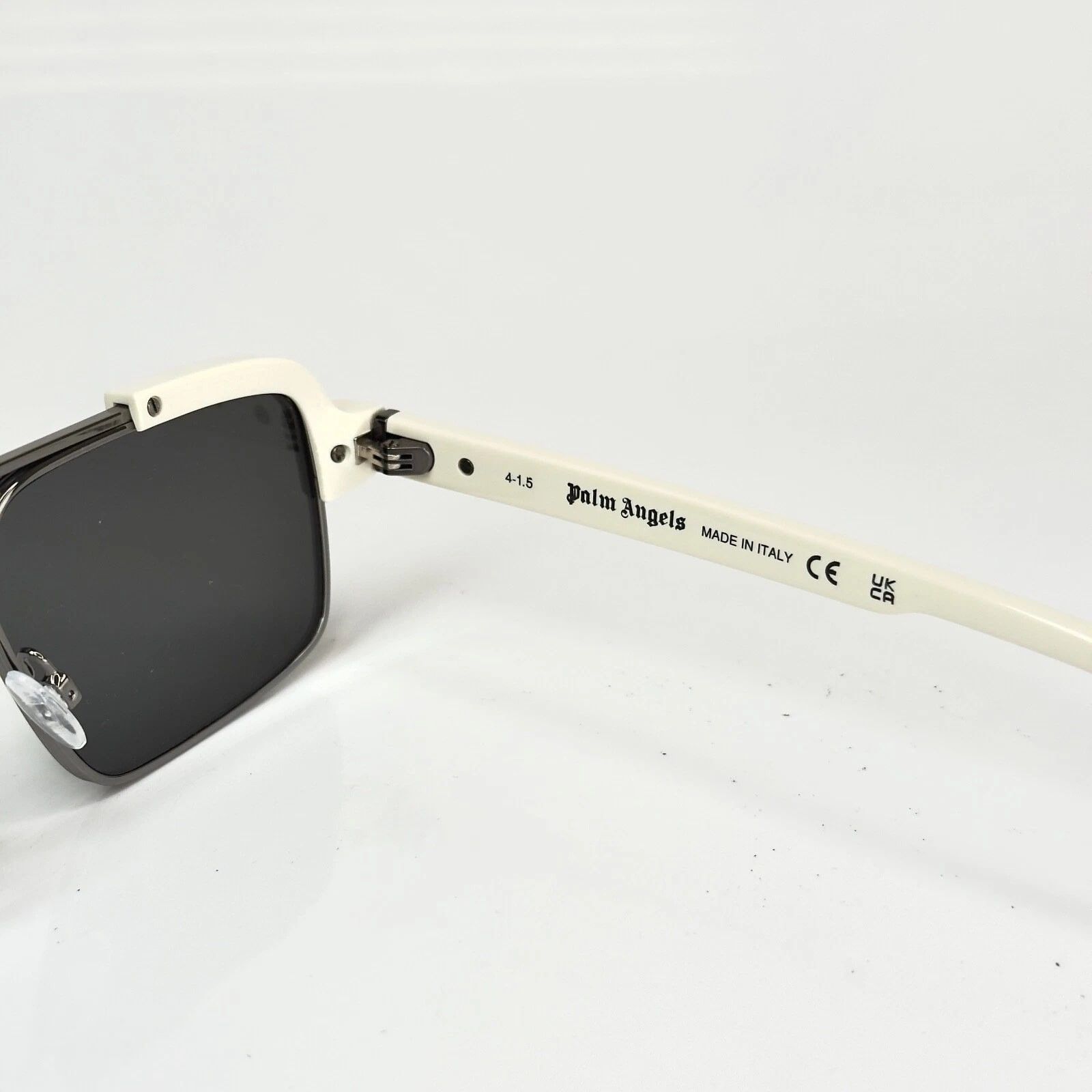 Palm Angels PALM ANGELS PERI10D 10D PANORAMA White Logo Fashion Sunglass Size ONE SIZE - 3 Thumbnail