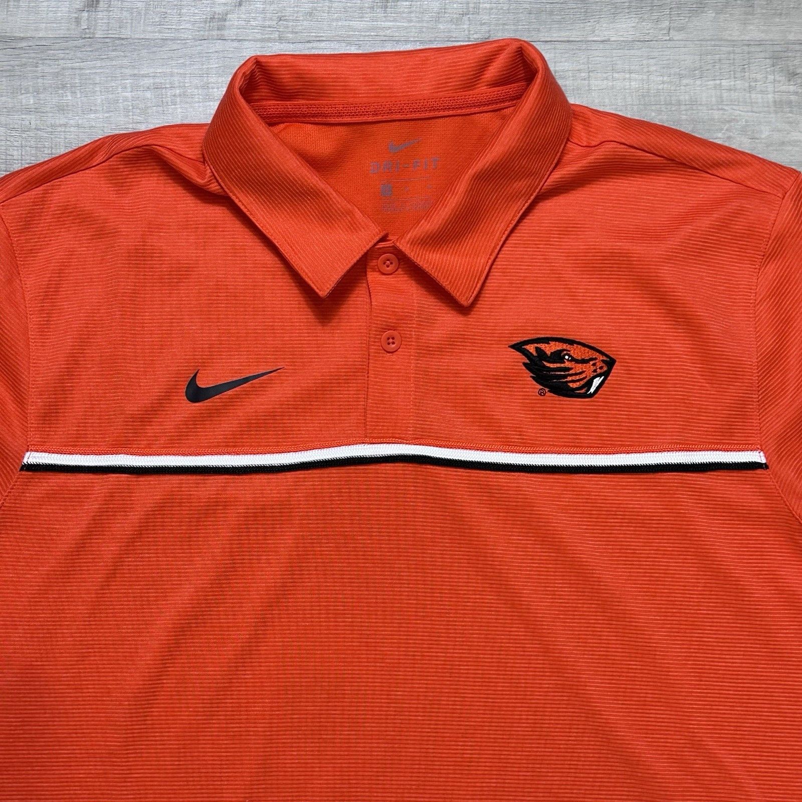 Nike Nike Oregon State Beavers Men's On Field Polo Shirt Medium Size US M / EU 48-50 / 2 - 5 Thumbnail