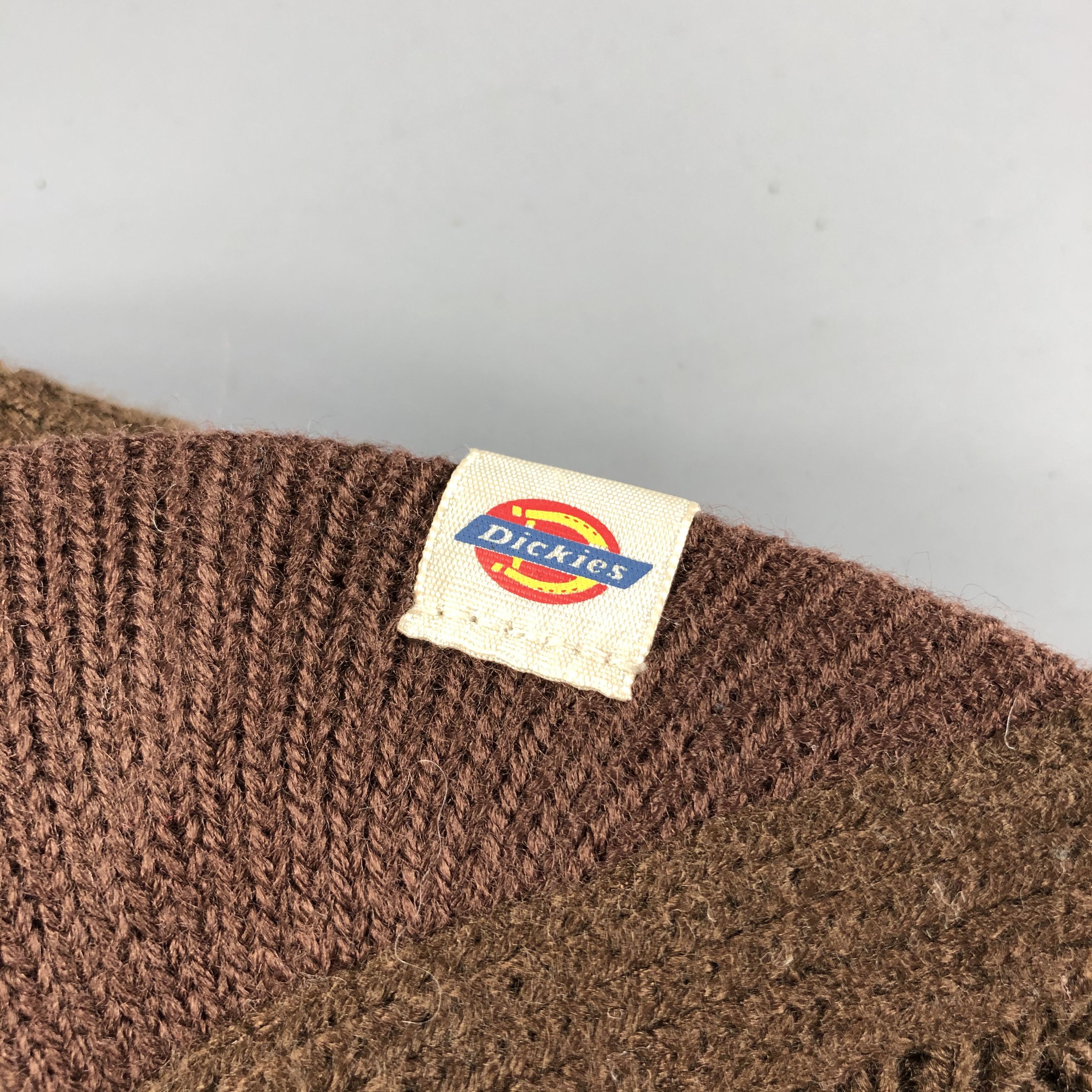 Dickies Dickies Cable Knit Beanie Hat Snowcap Snow Hat B627 Size ONE SIZE - 4 Thumbnail