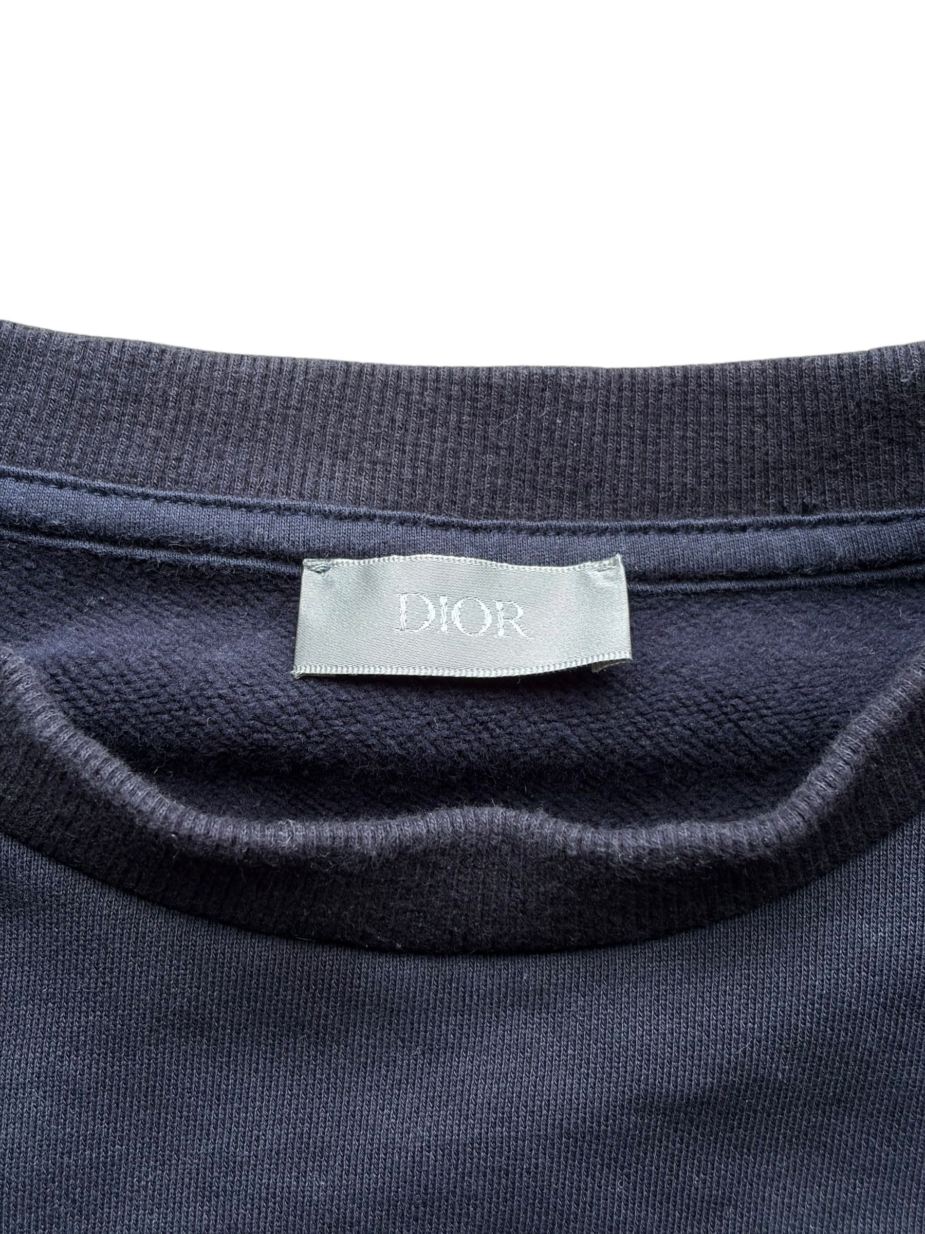 Dior × Kaws Dior Kaws Navy & Pink Embroidered Logo Sweater Size US M / EU 48-50 / 2 - 4 Thumbnail