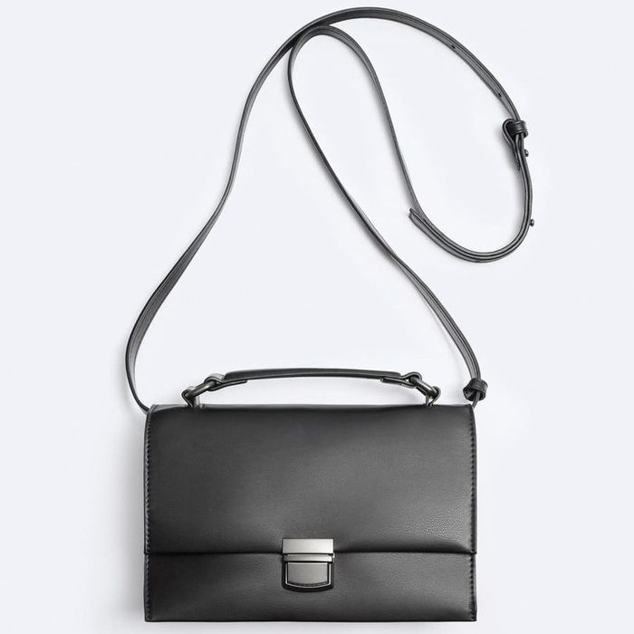 Zara metal online bag