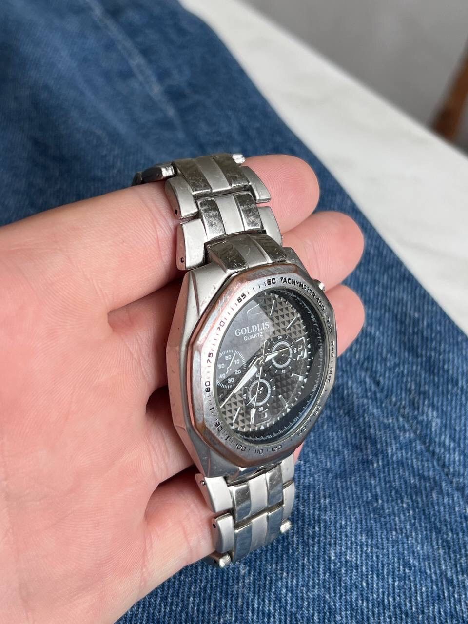 Japanese Brand × Vintage Vintage Japanese style futuristic Watch Big y2k Japan watch Size ONE SIZE - 3 Thumbnail