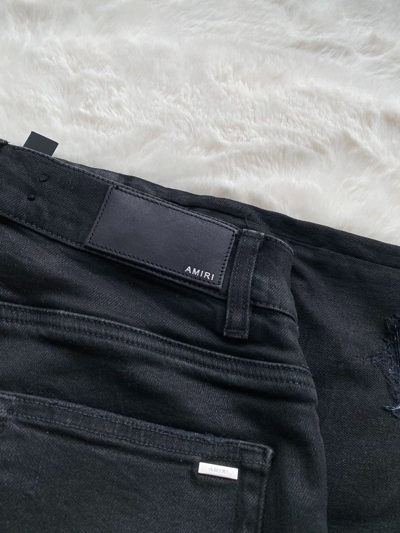 Amiri Amiri Washed Black mx1 Jean Size US 28 / EU 44 - 3 Thumbnail