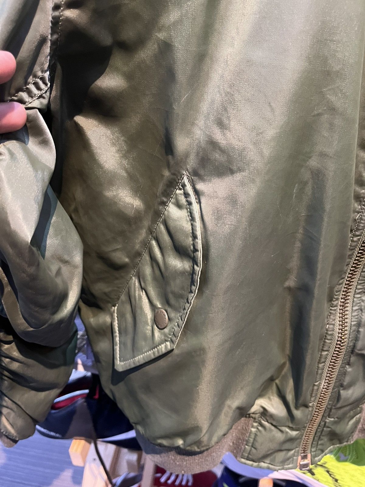 Vintage Bomber Jacket Back Fire Usa Air Force Size US L / EU 52-54 / 3 - 5 Thumbnail