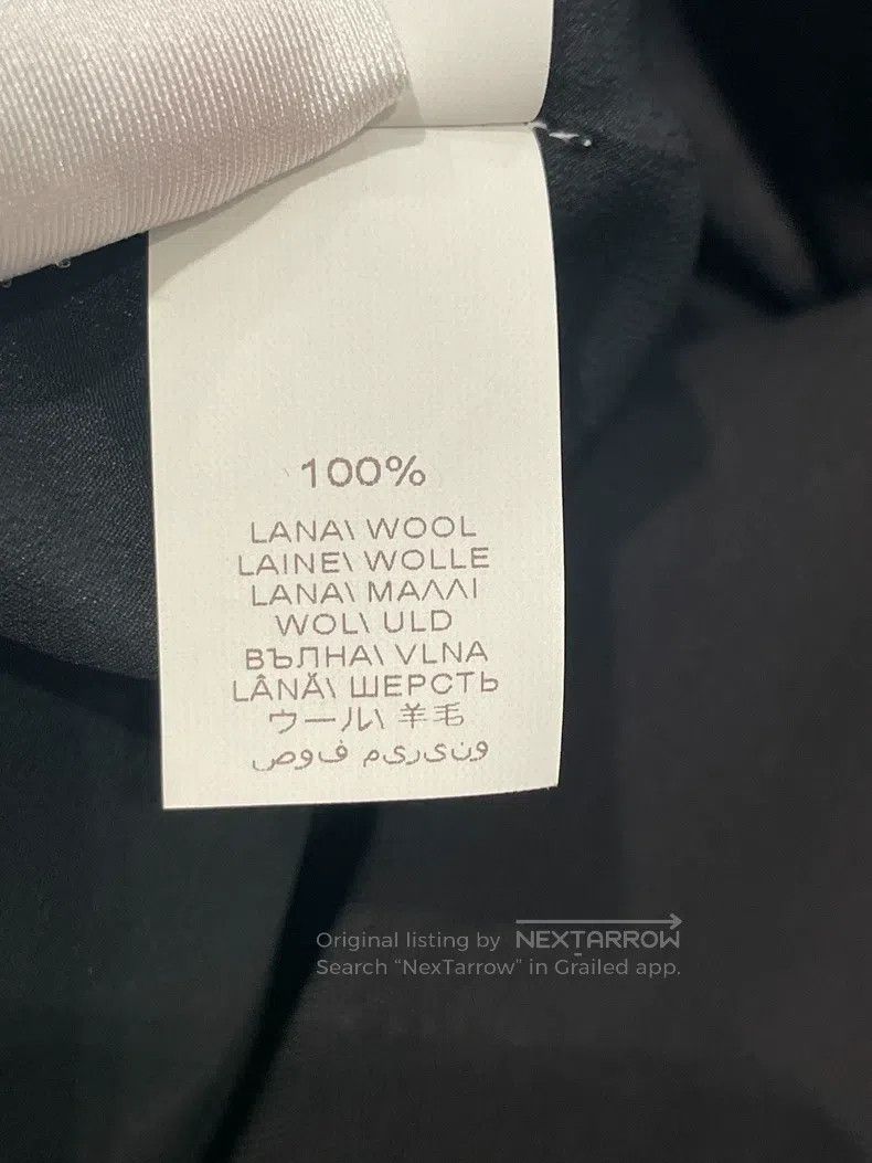 Brunello Cucinelli Brunello Cucinelli Black Wool Suit Jacket Size S / US 4 / IT 40 - 7 Thumbnail