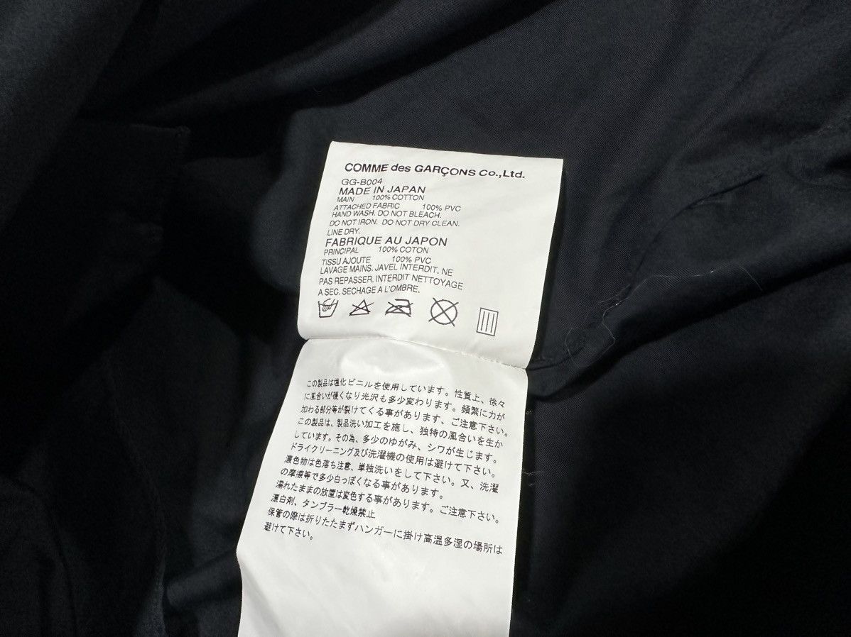Comme des Garcons 🔥Archived Ss10 Comme Des Garcons Long Shirt PVC Sleeve Size US XS / EU 42 / 0 - 18 Thumbnail