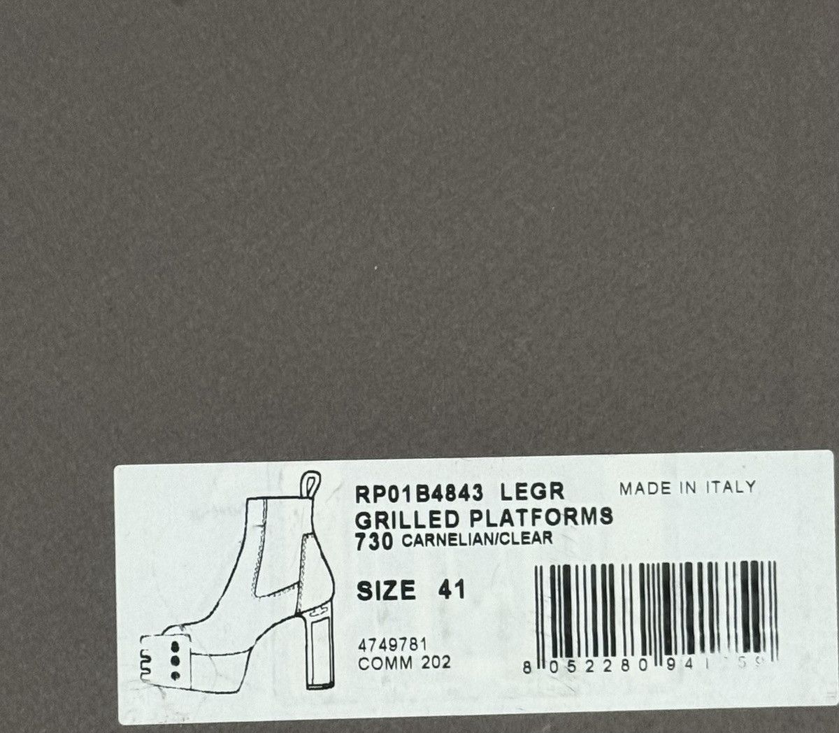 Rick Owens Drkshdw Rick Owens DRKSHDW Grilled Platforms FW22 Size US 8.5 / EU 41-42 - 6 Thumbnail