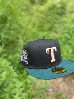 New Era Fitted Hat 7 1/2 MLB Club Myfitteds Texas Rangers Exclusive Patch  Grail